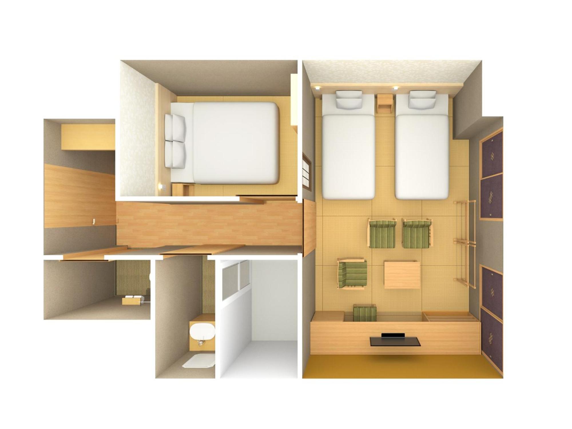 Family Room with Tatami Floor