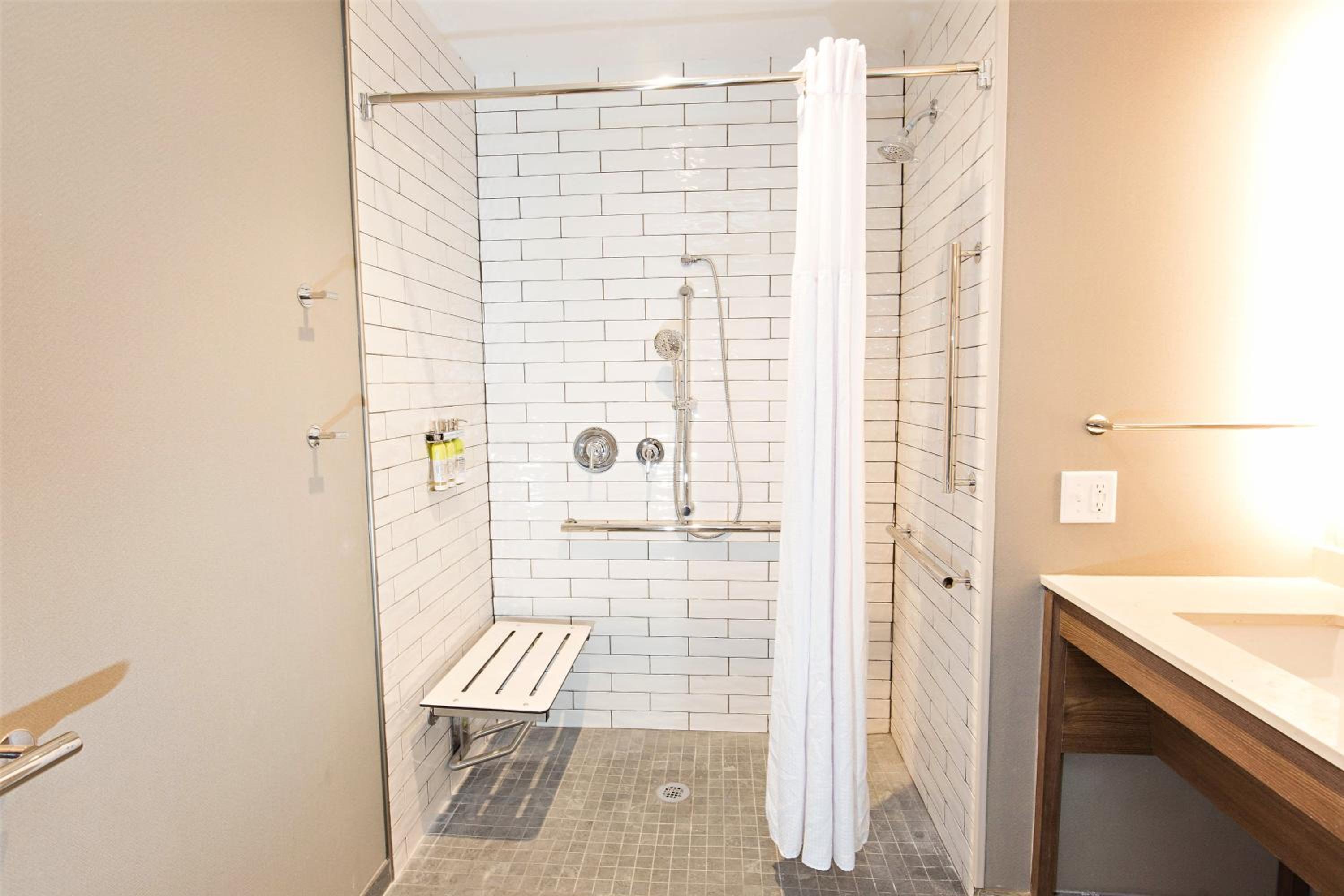 King Studio Suite with Mobility Accessible Roll In Shower - Non-Smoking - Photo 8