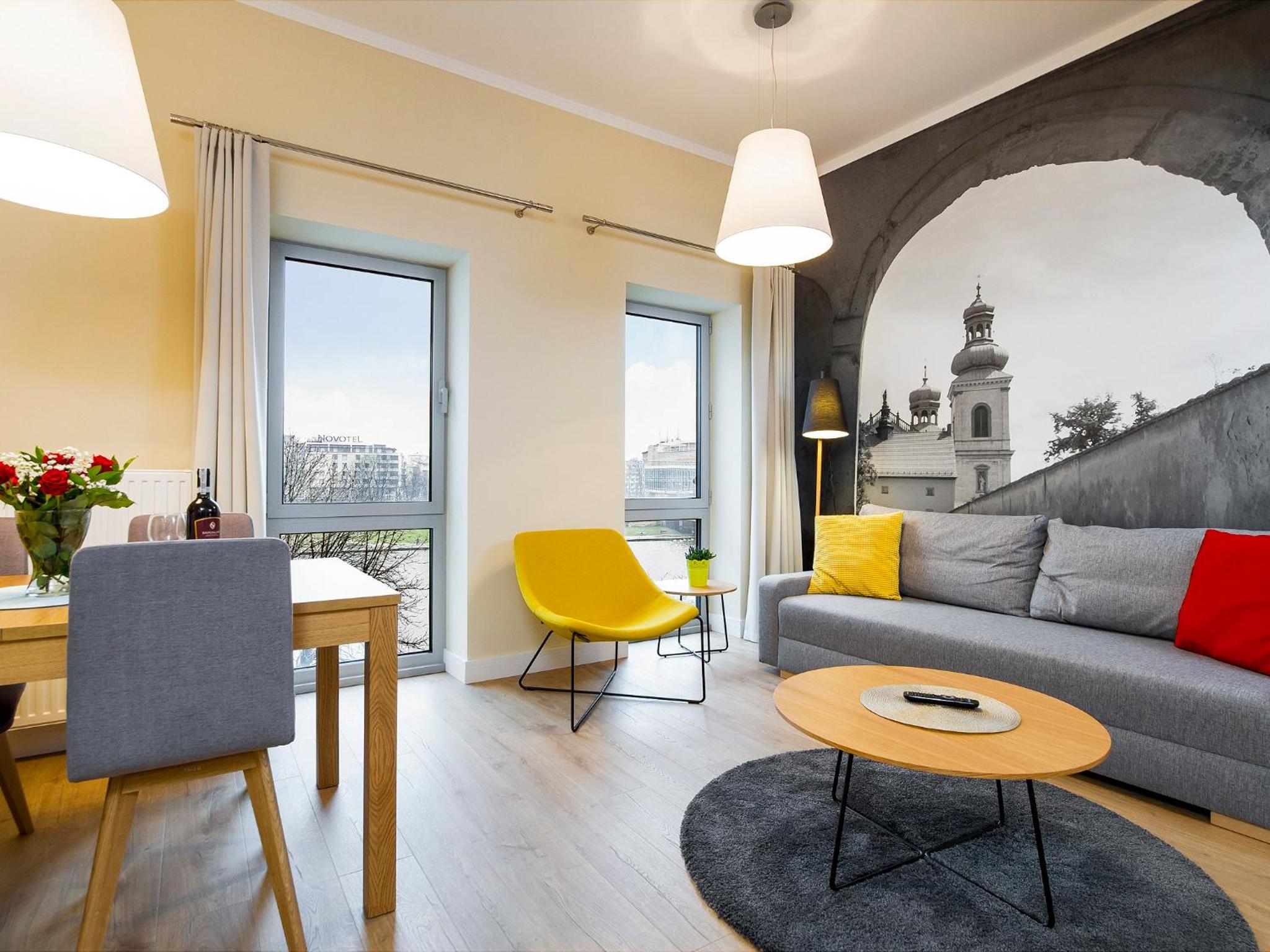 Deluxe One-Bedroom Apartment with River View photo 1
