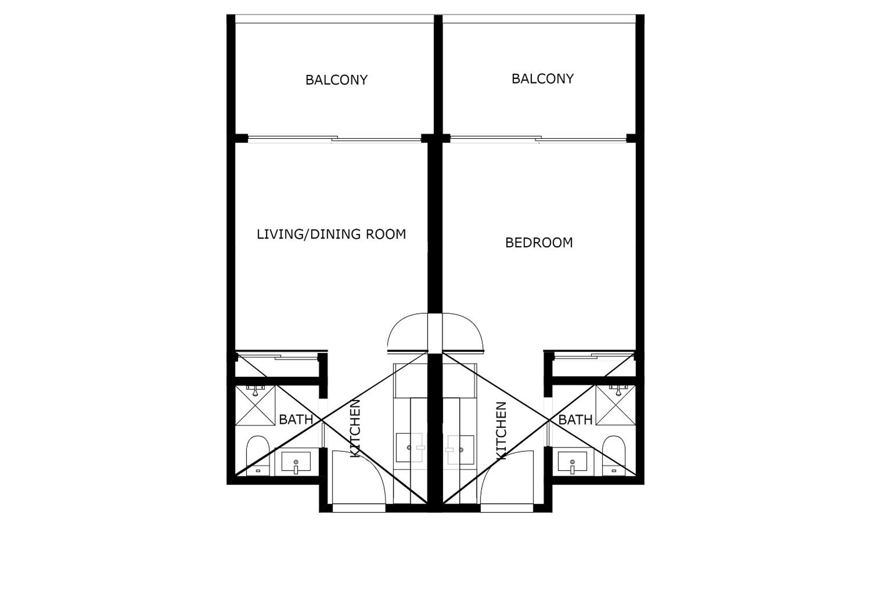 Connecting Studio Apartment photo 3