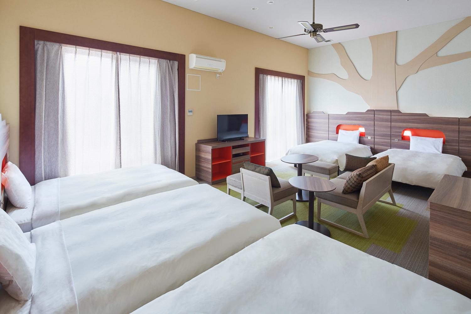 Family Room With Terrace (5 Adults)