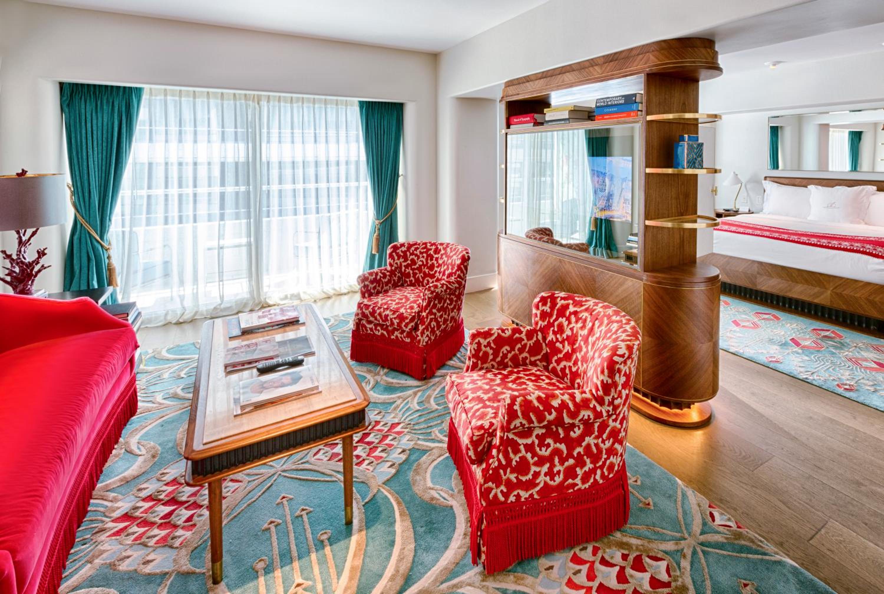 Junior King Suite with Partial Ocean View