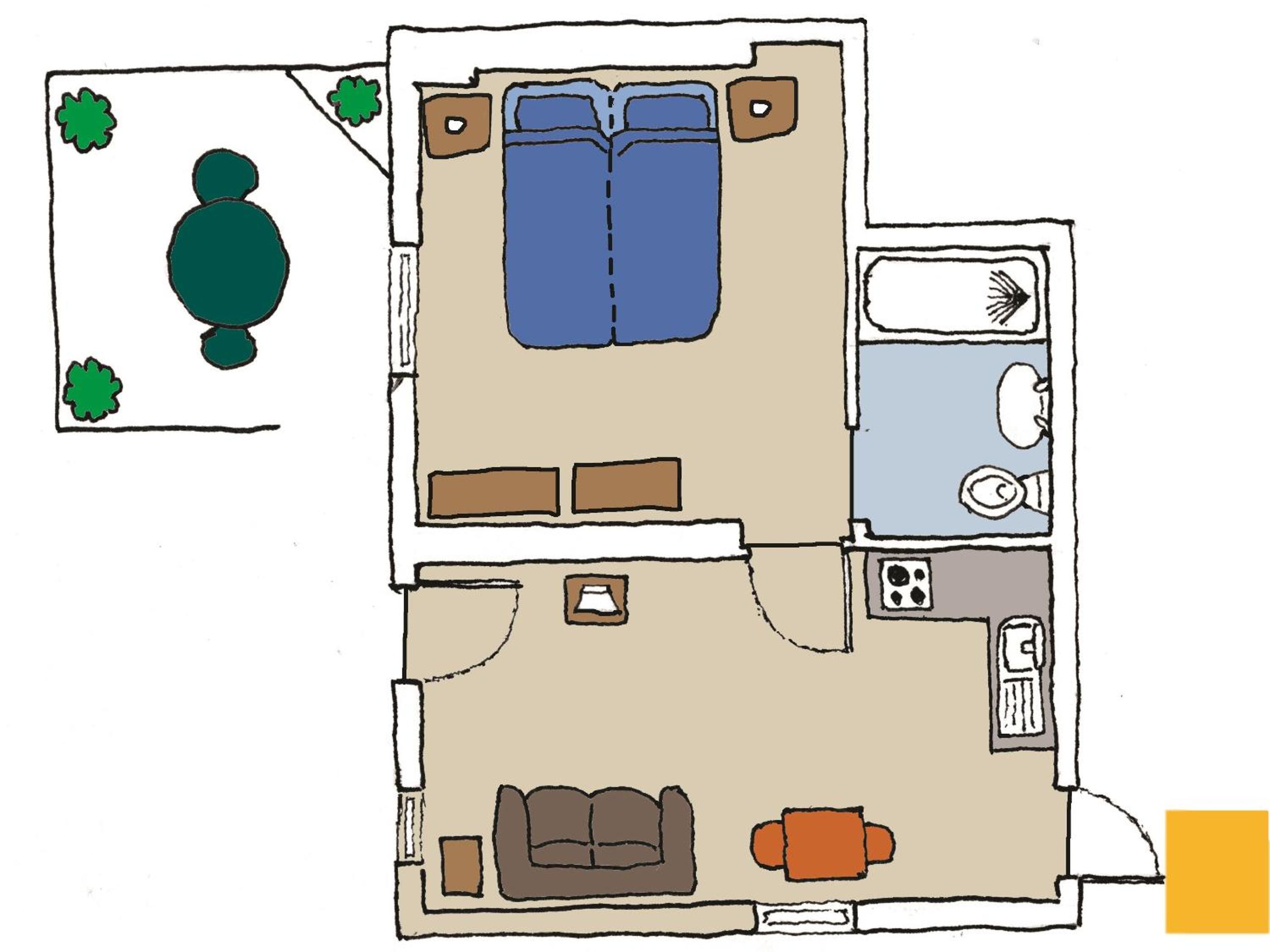 Apartment with Shower photo 1