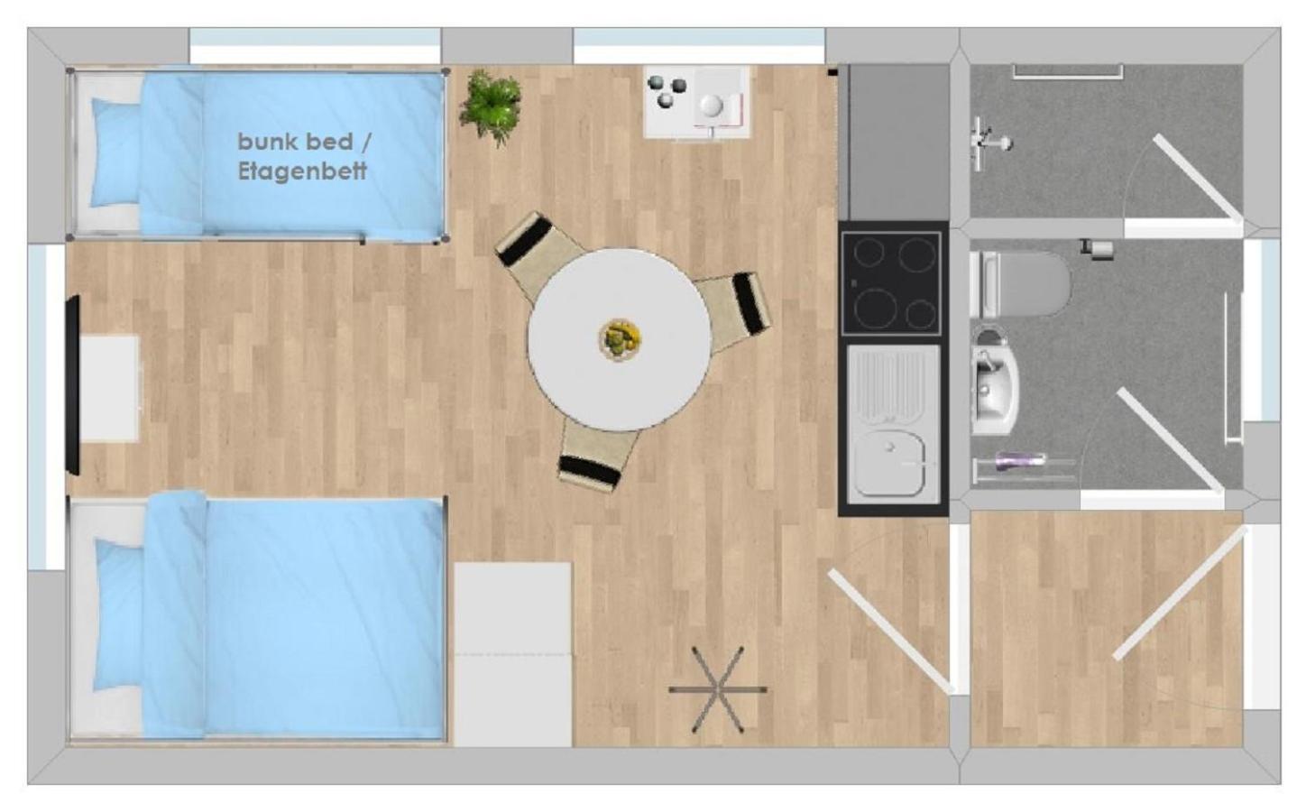 One-Bedroom Apartment photo 2