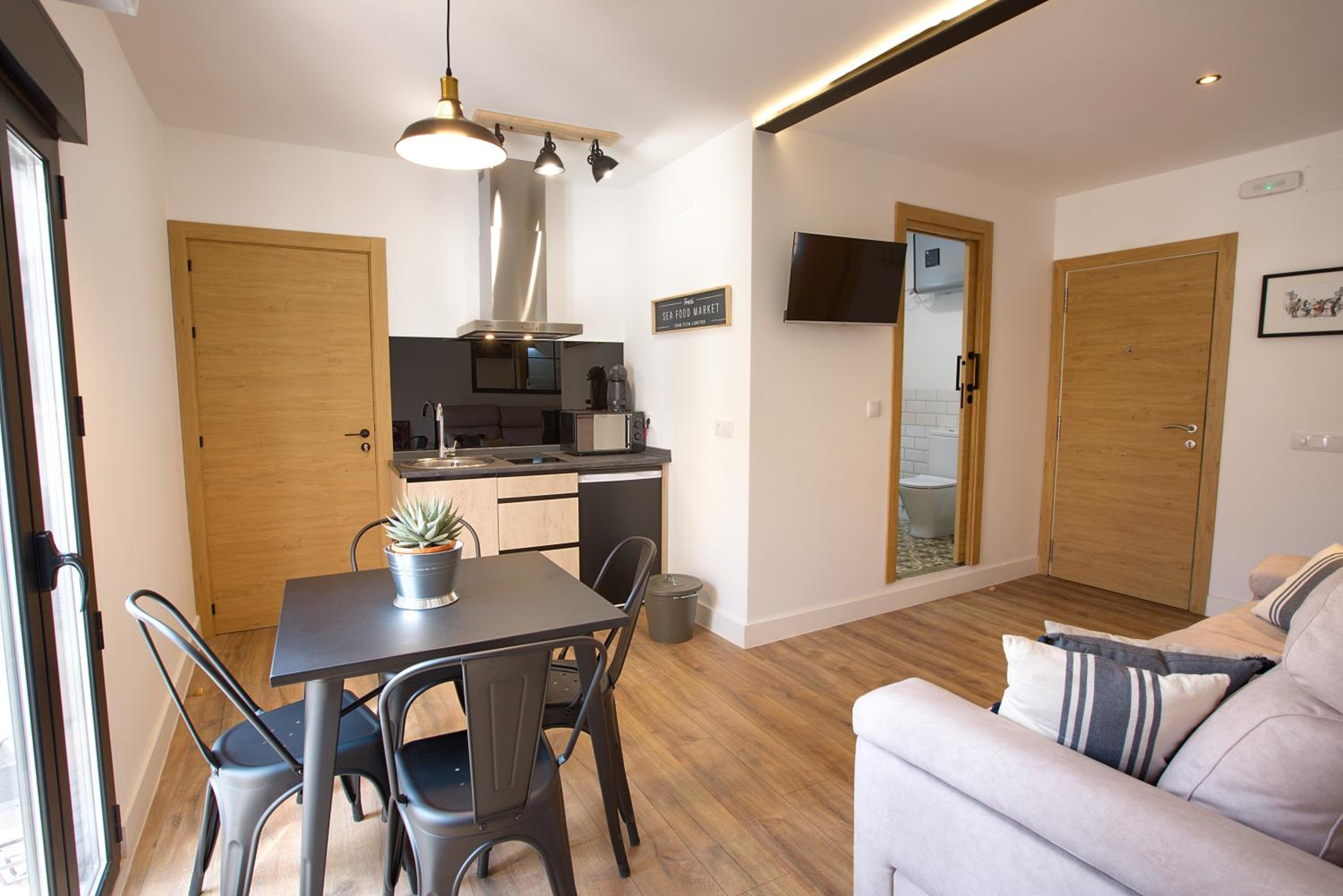 Apartamento de dos habitaciones