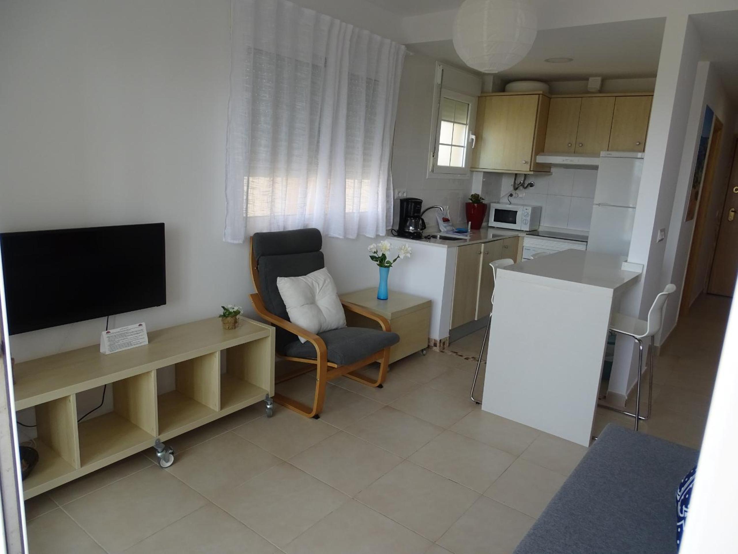 Apartamento con Balcón