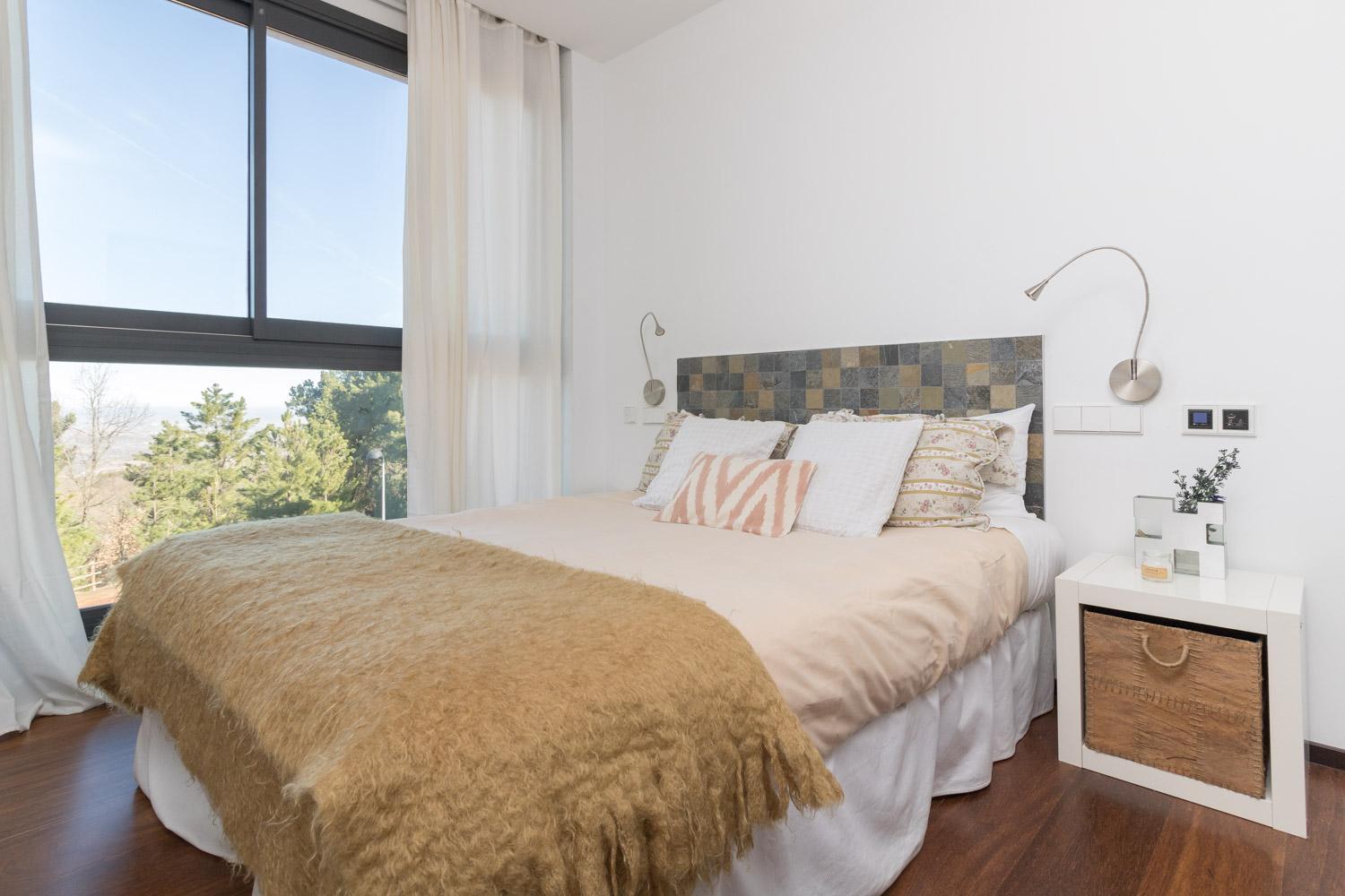 Casa de vacaciones de cuatro habitaciones.