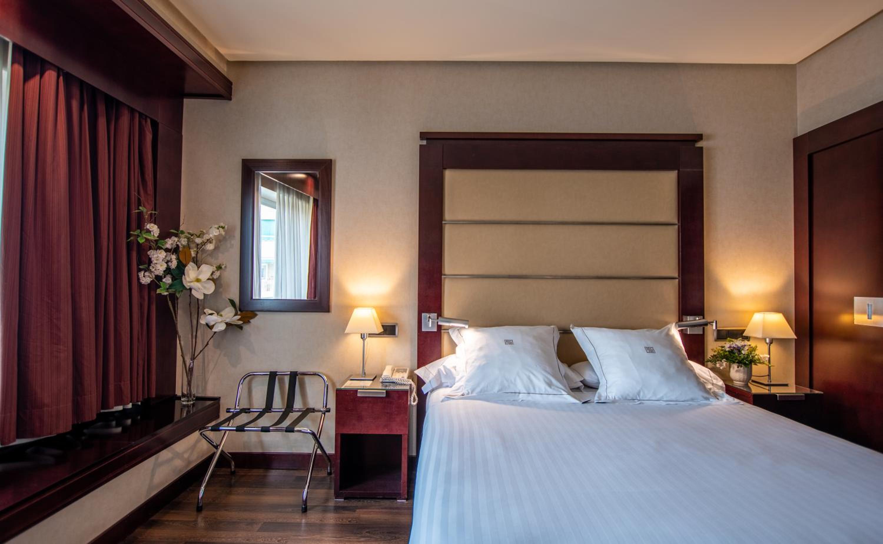 Experience comfort in our elegantly designed hotel room.