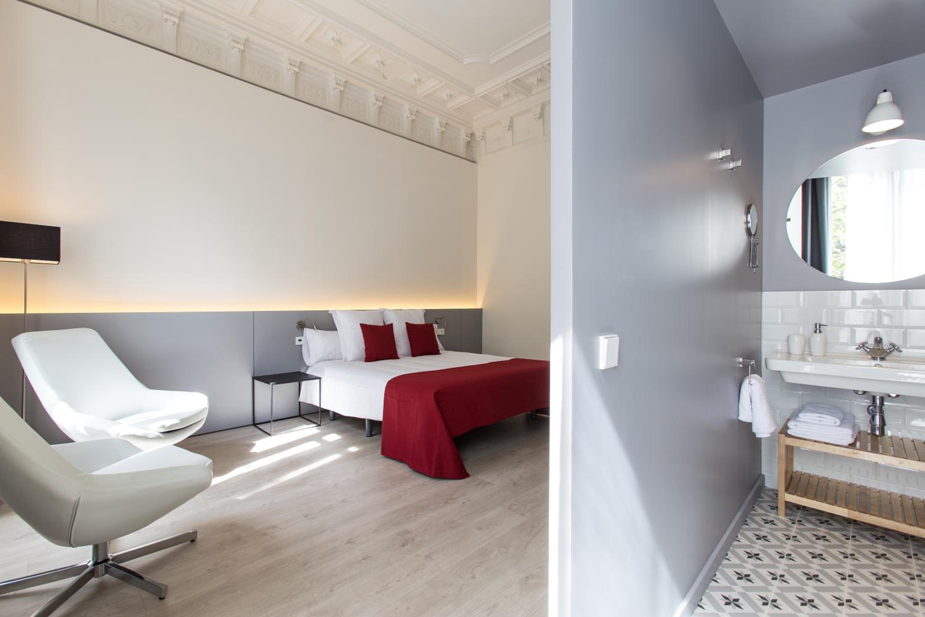 Habitación Doble o con Dos Camas con Balcón y Vista a la Ciudad