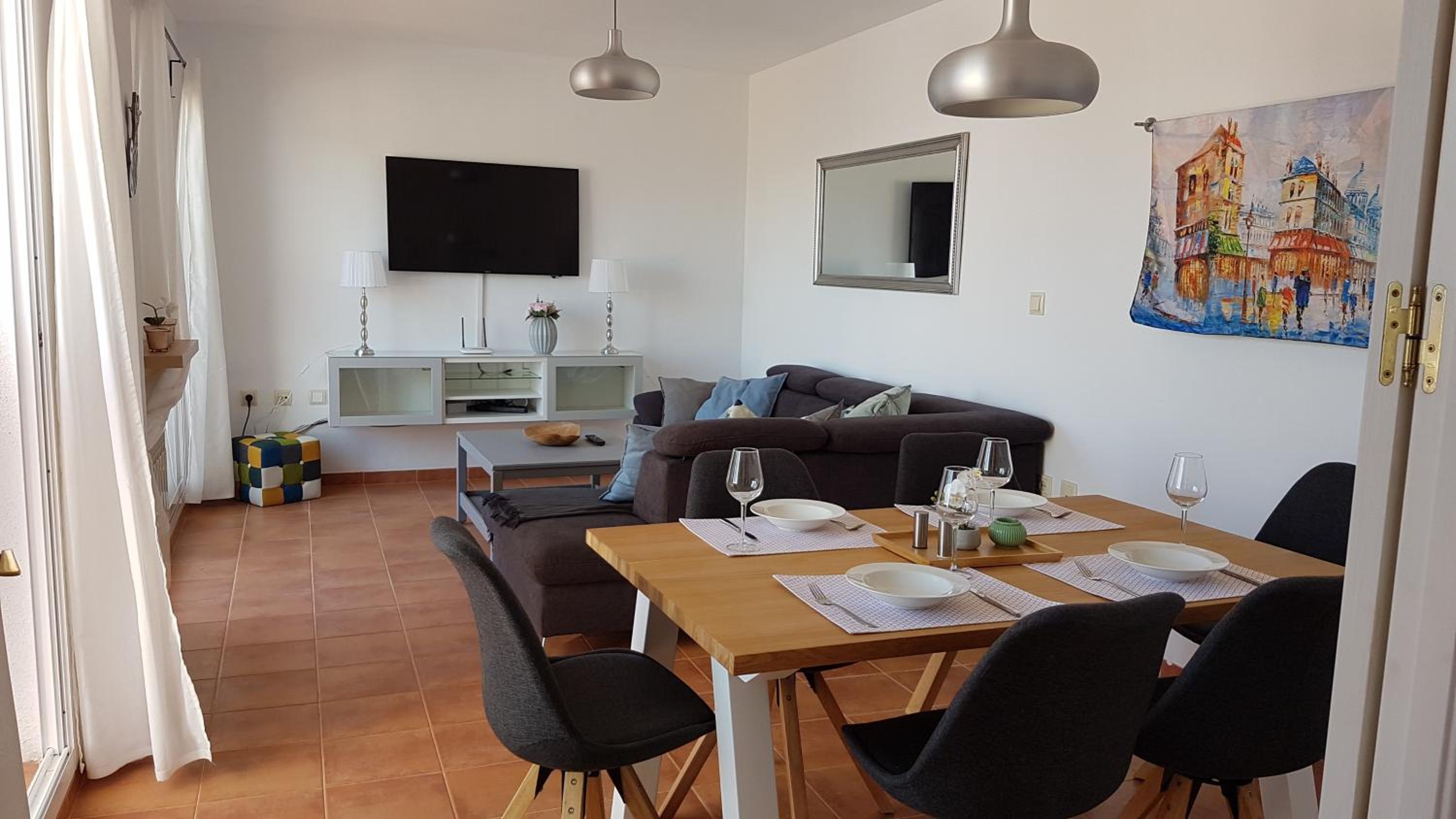 Casa de tres habitaciones