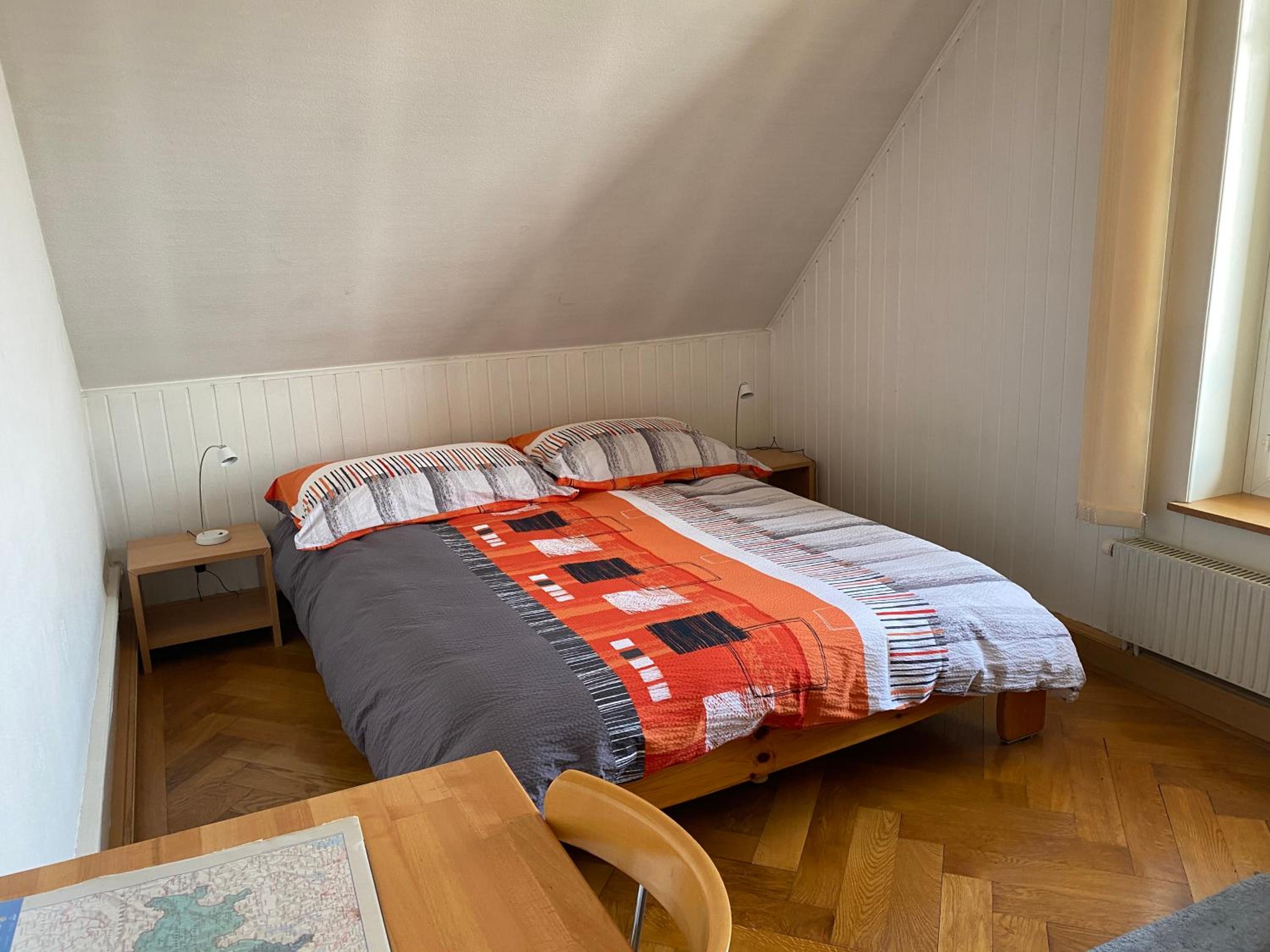Two-Bedroom Apartment with Balcony and Lake View - 3rd Floor