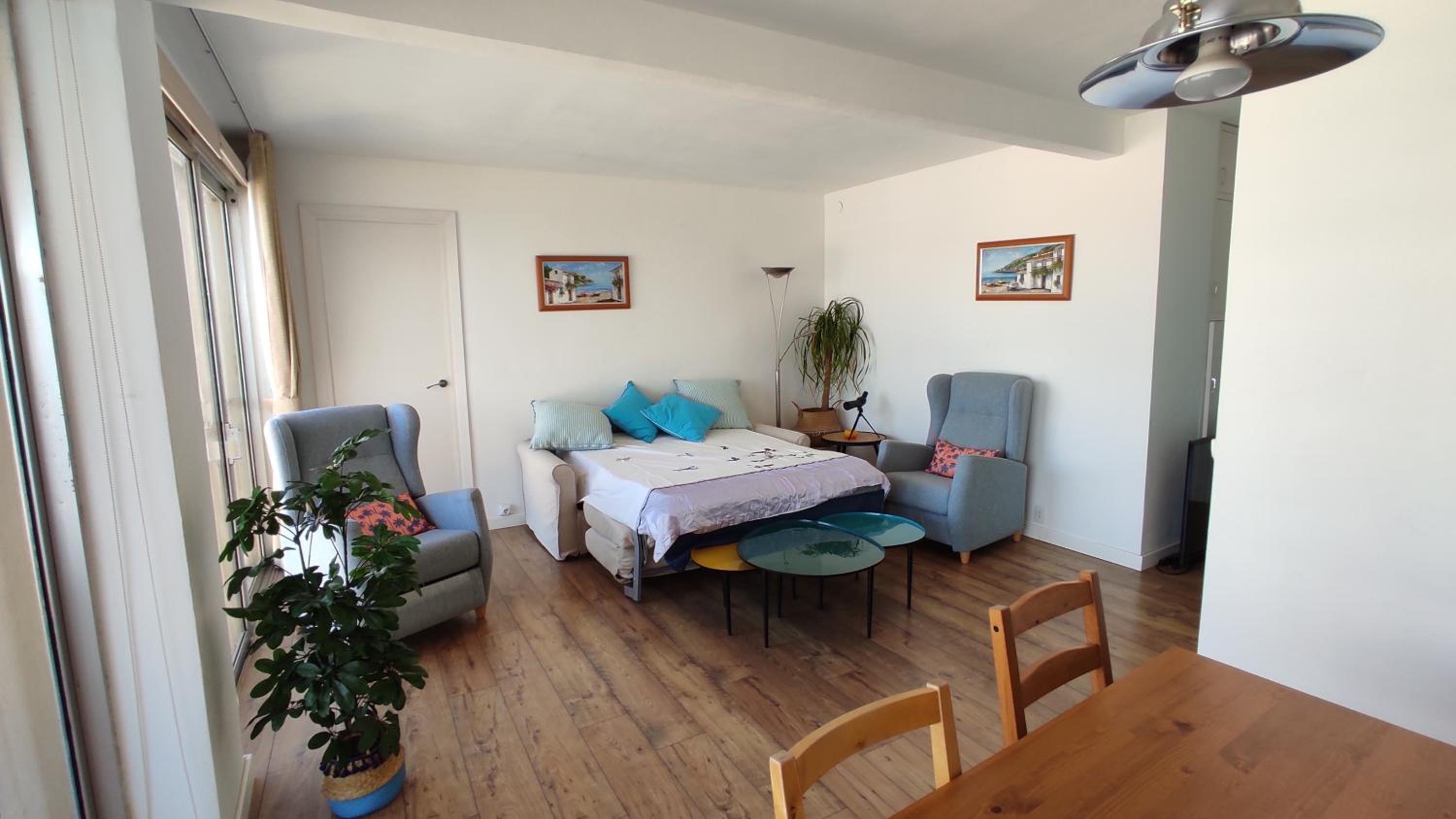 Apartamento con vista al mar