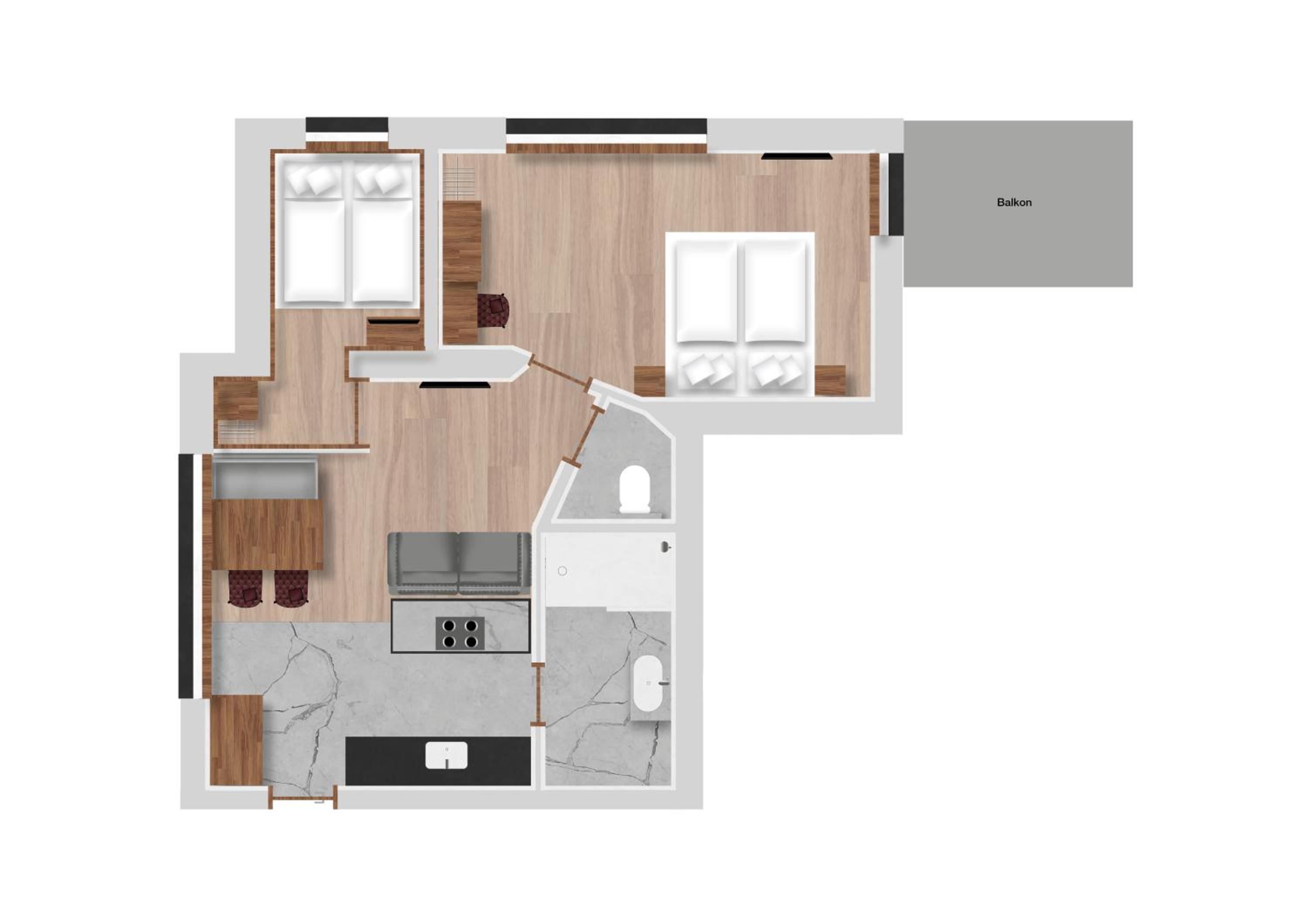 Two-Bedroom Apartment