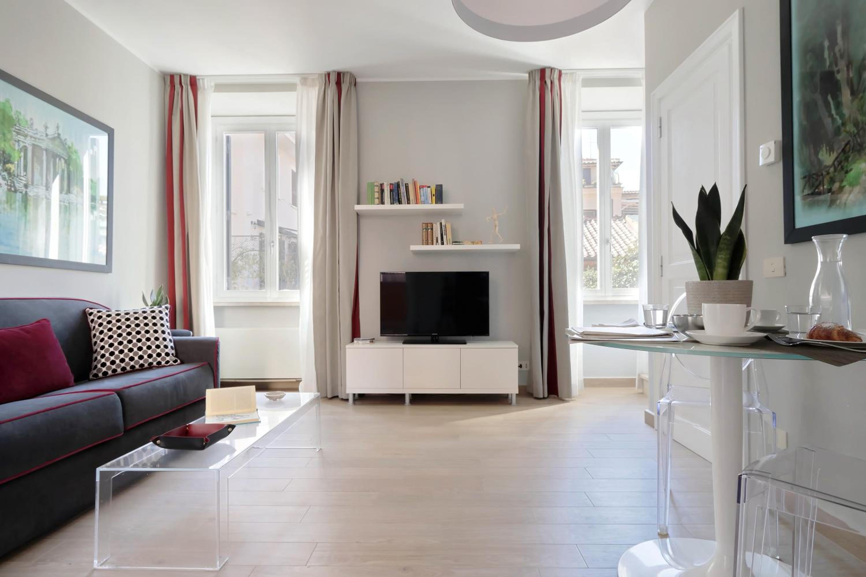 Deluxe One-Bedroom Apartment with Terrace - Split Level photo 1