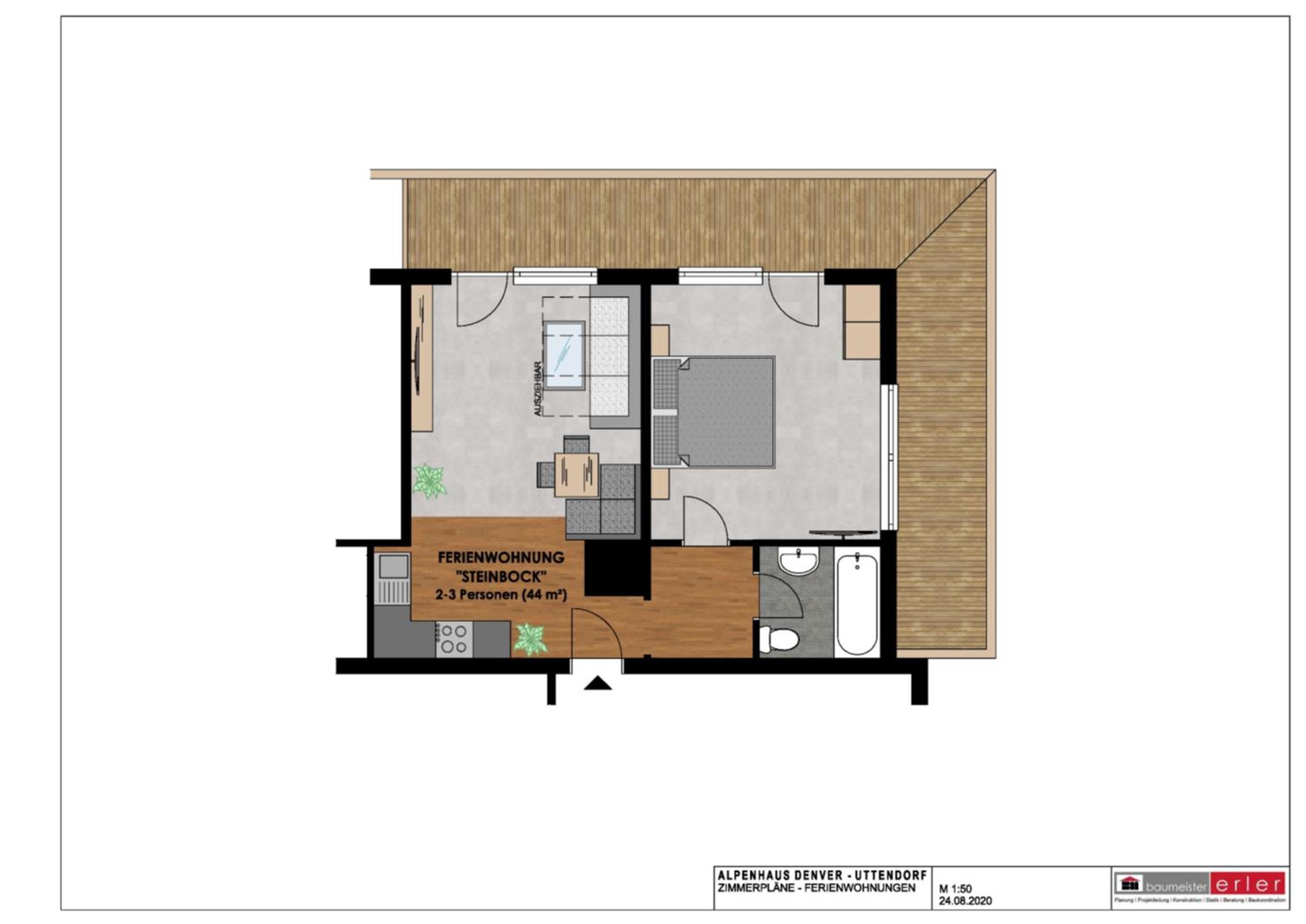 One-Bedroom Apartment photo 2