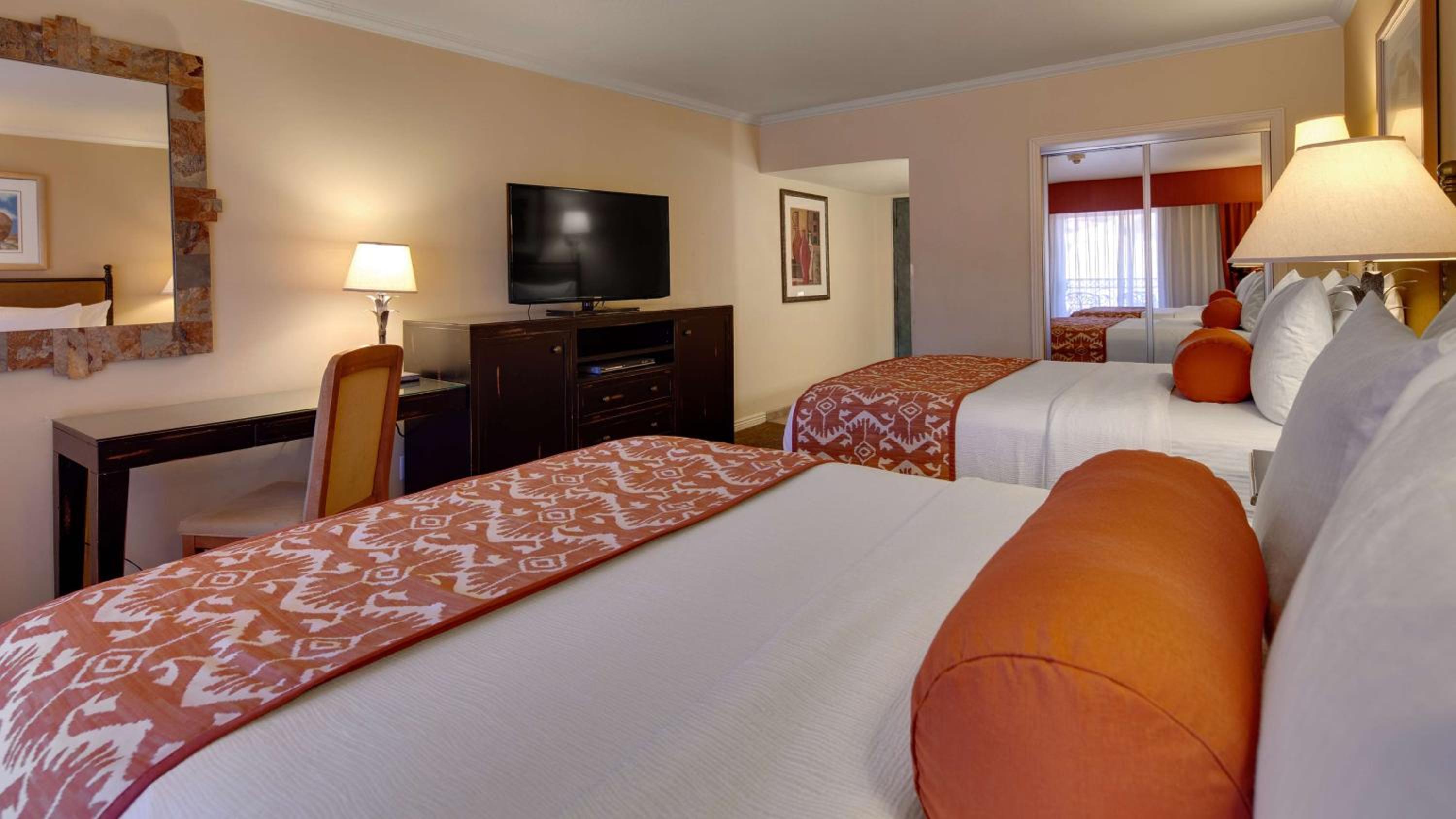 Queen Room with Two Queen Beds-Disability Access - Non-smoking