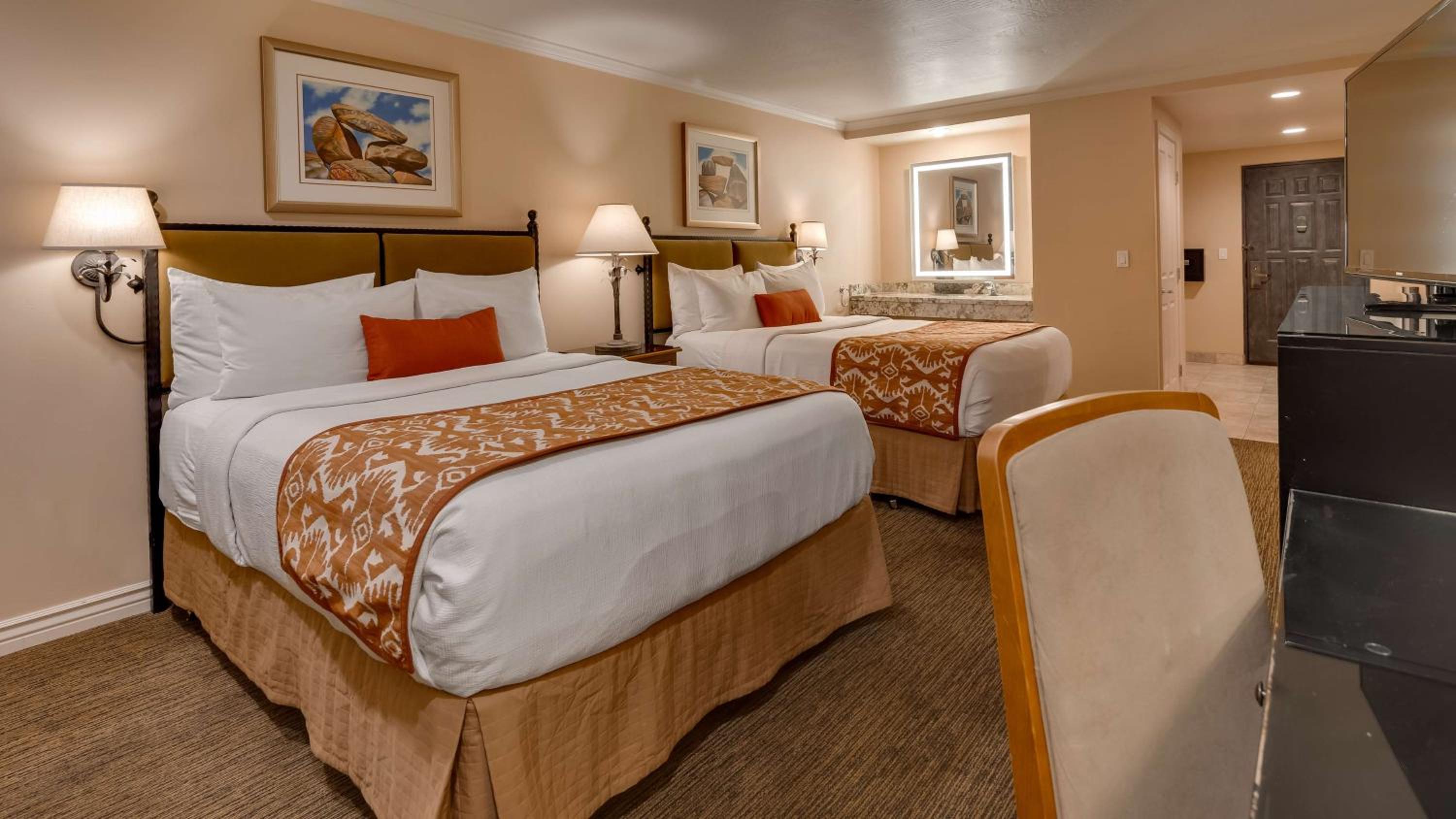 Queen Room with Two Queen Beds-Disability Access - Non-smoking