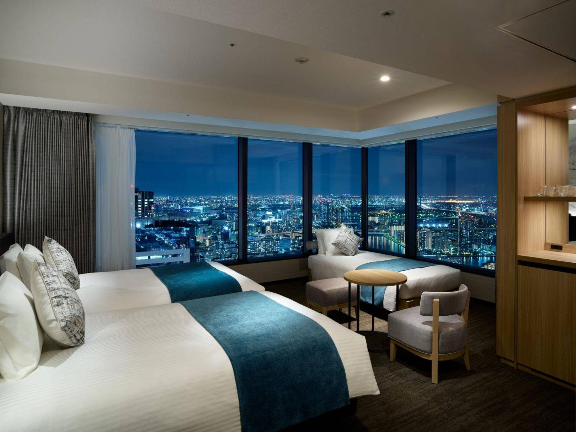 Executive Corner Twin Room with Sofa Bed and View Bath - Non-Smoking photo 2