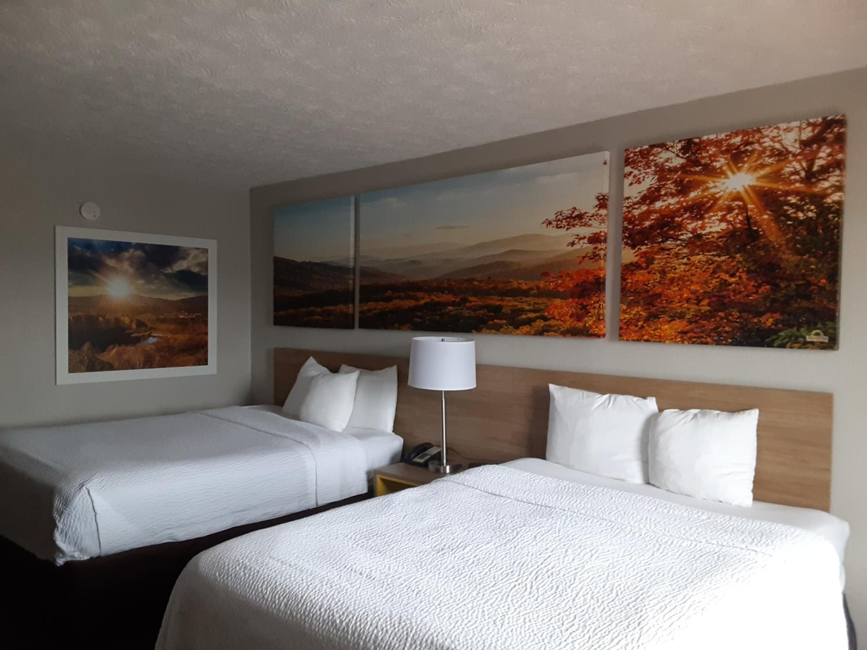 Queen Room with Two Queen Beds - Smoking photo 2