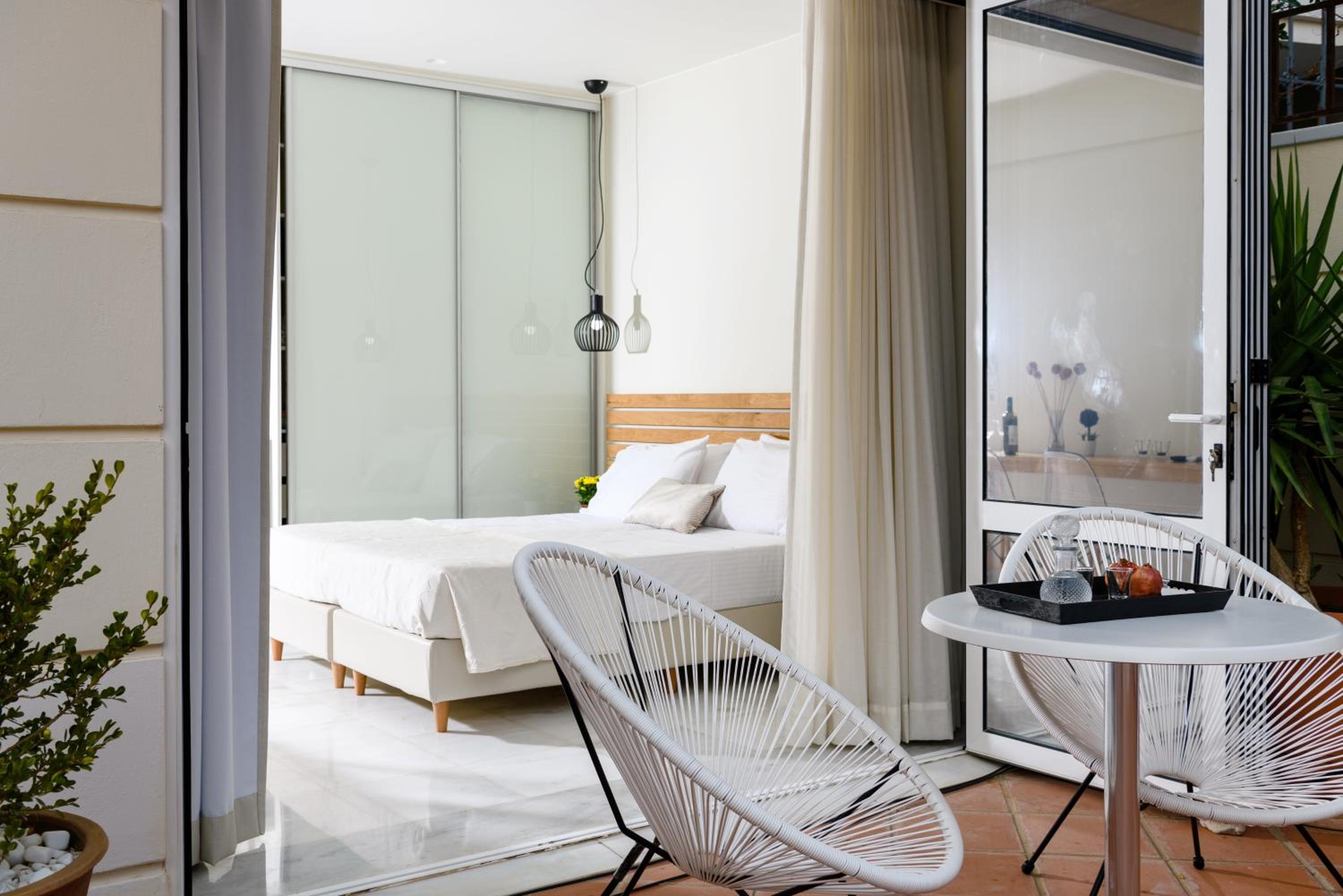 Studio with Pool View