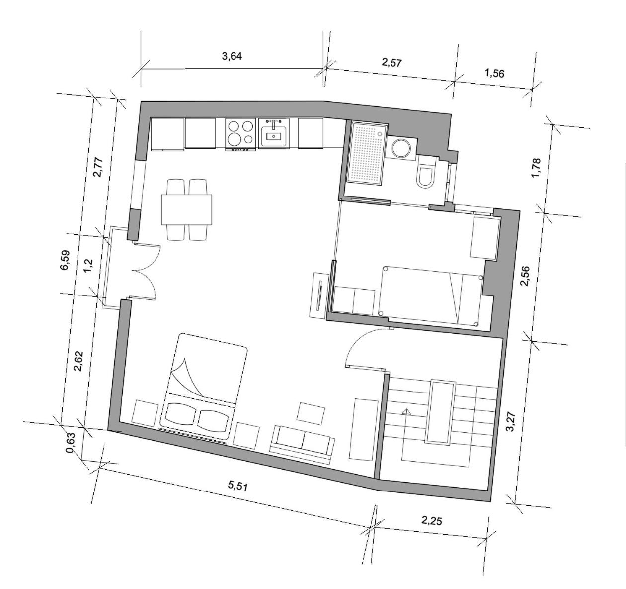 One-Bedroom Apartment - Photo 17
