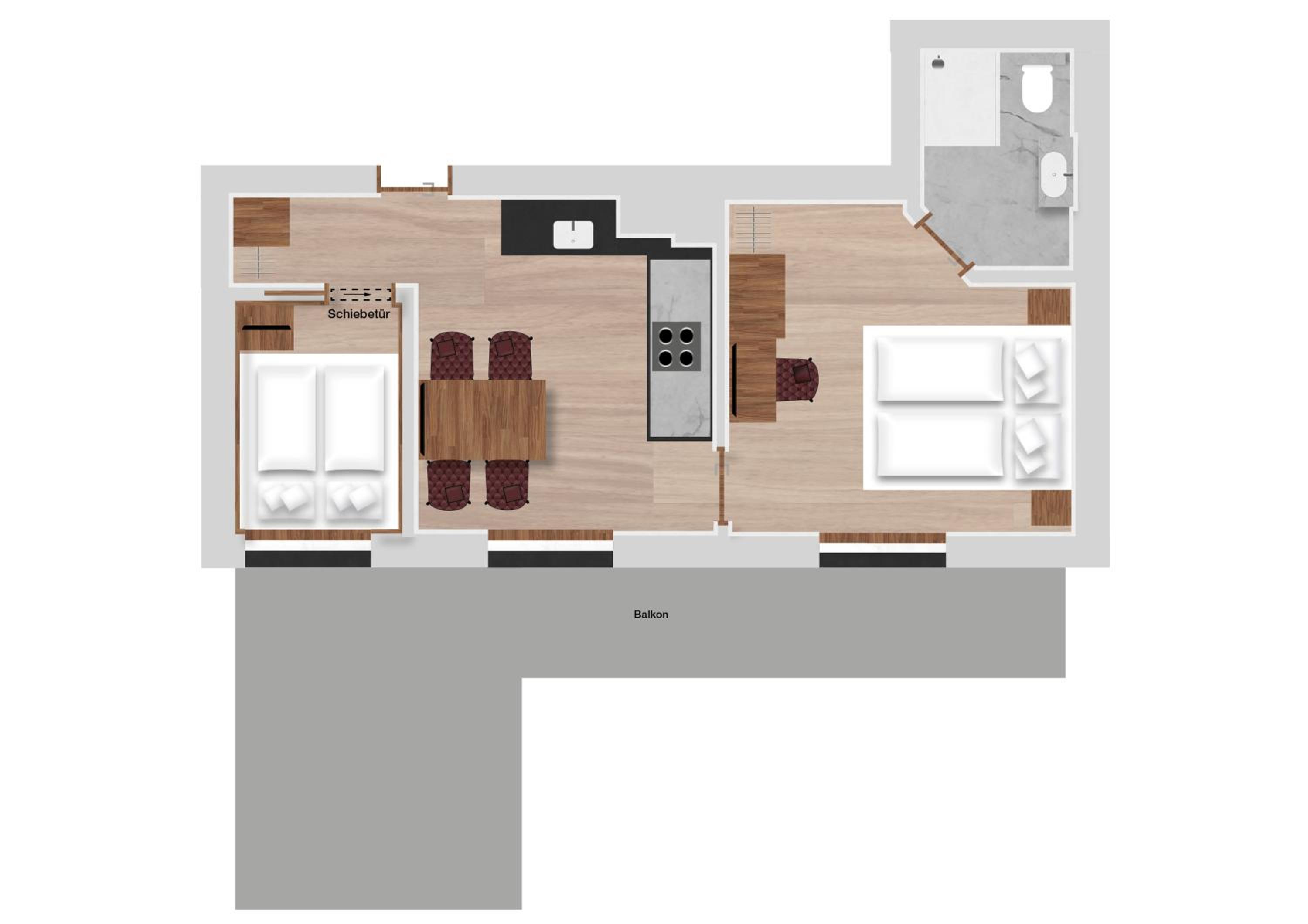 Two-Bedroom Apartment