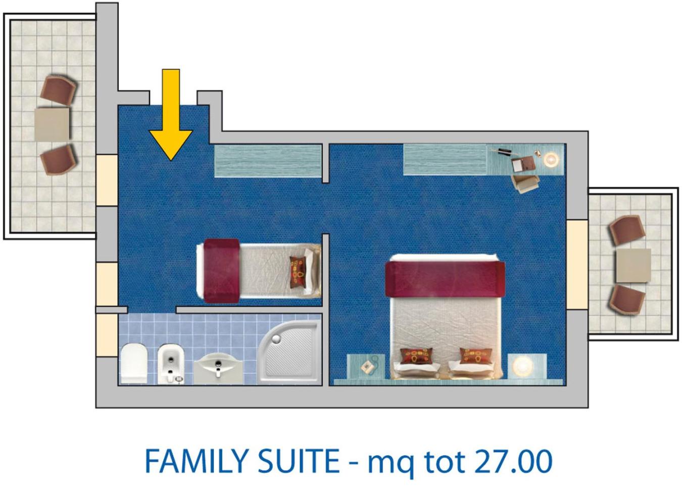 Suite with Terrace (3 Adults) photo 3