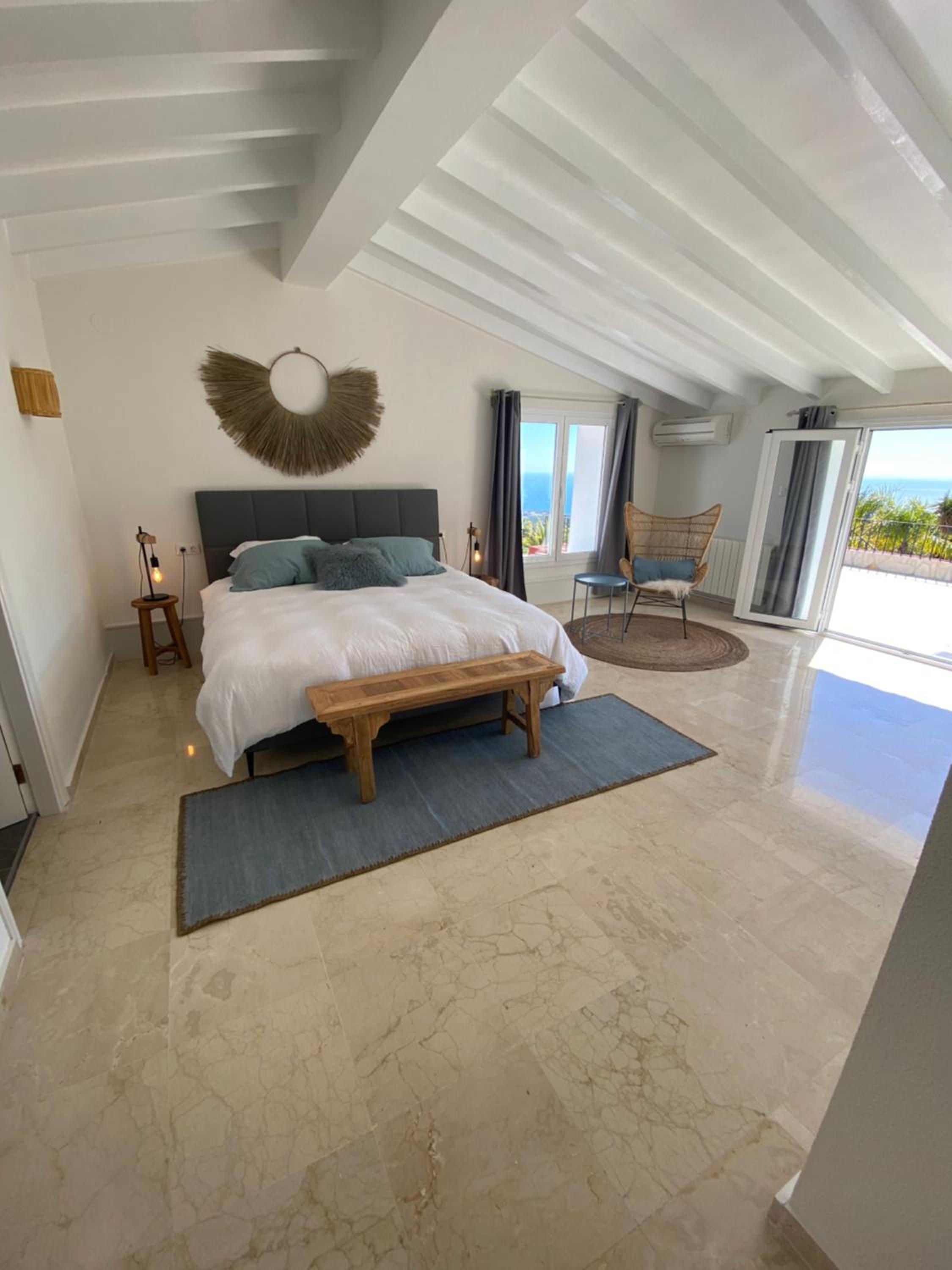Habitación Doble Deluxe con Balcón y Vista al Mar