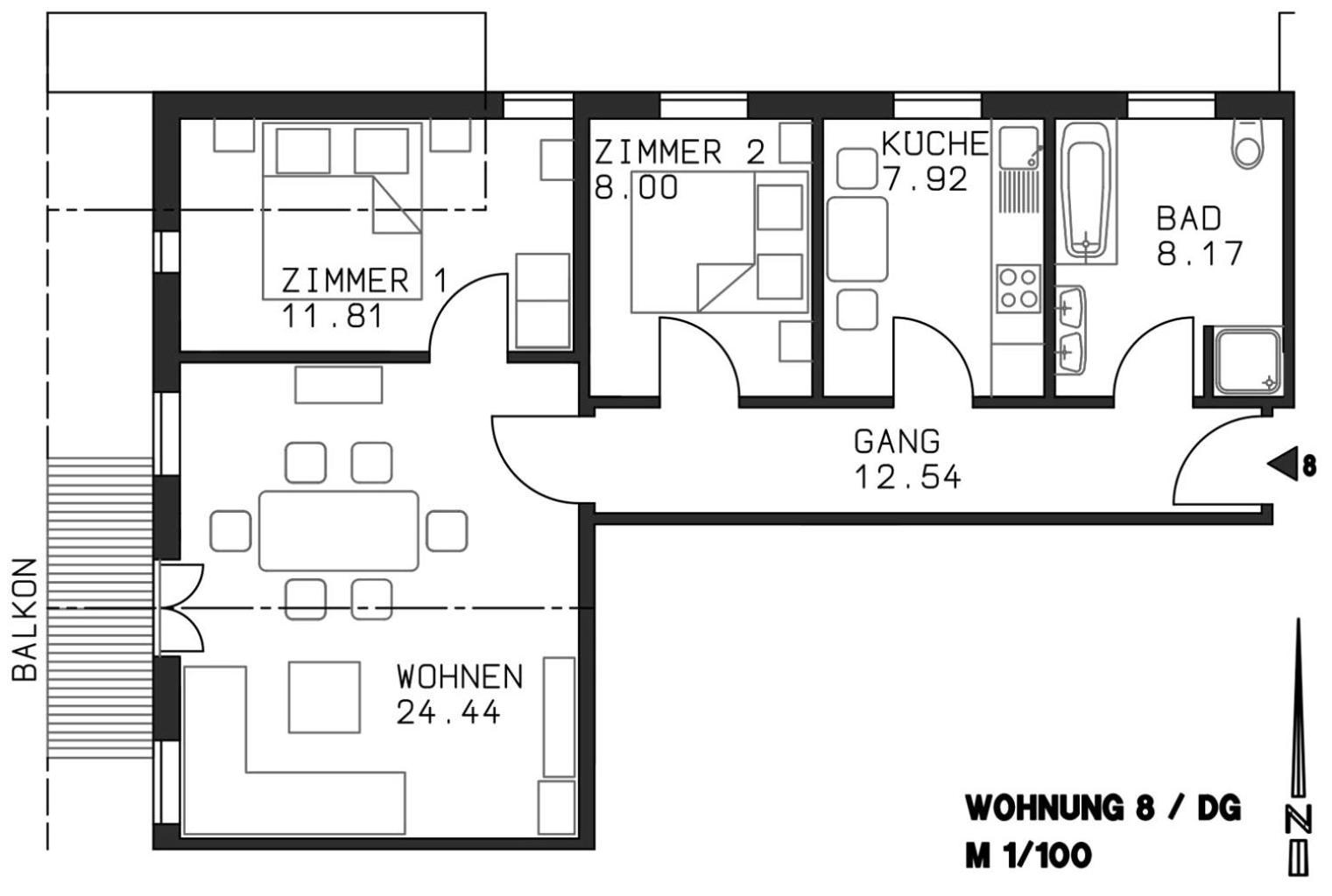 Two-Bedroom Apartment 8 photo 2