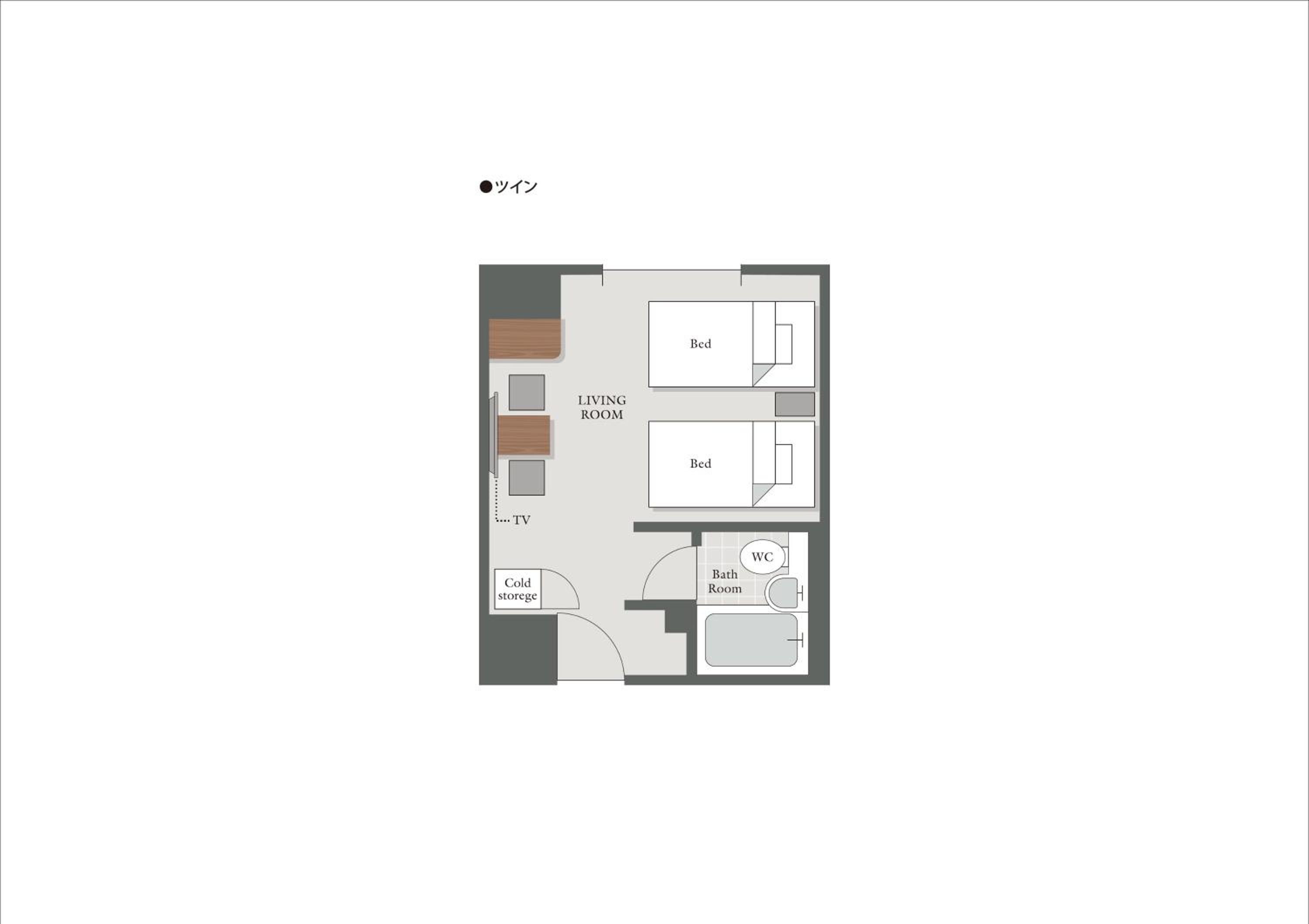 Small Twin Room - Non-Smoking - Photo 5