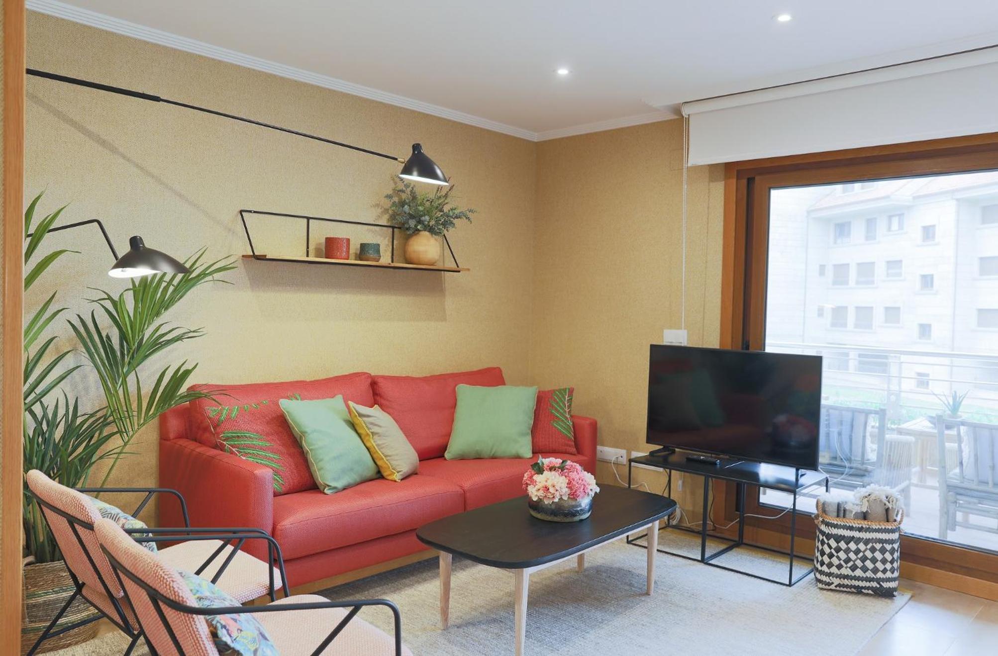 Apartamento con Balcón