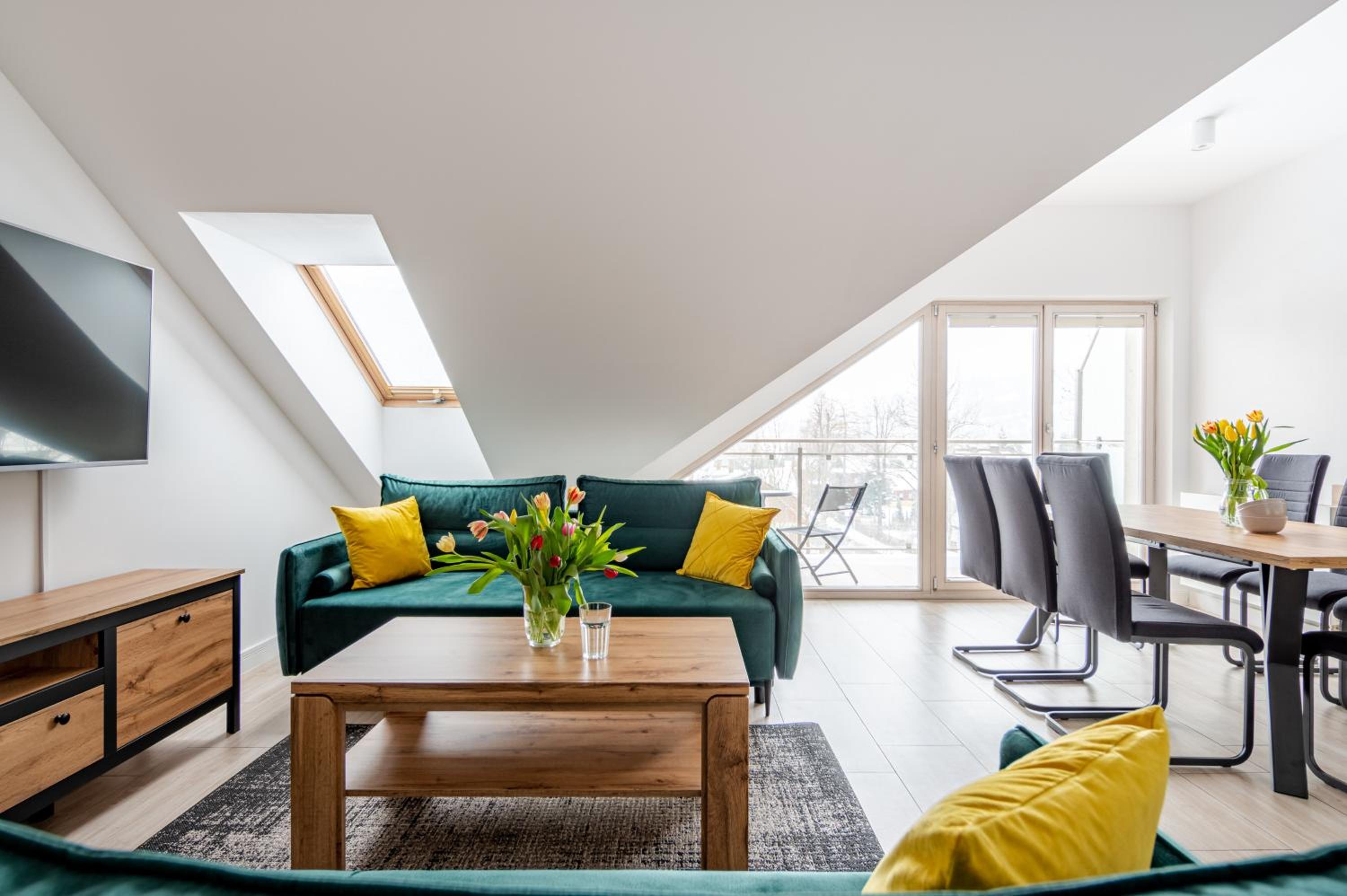Apartment with Mountain View