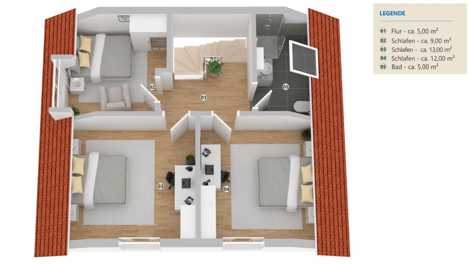 Three-Bedroom House - Photo 14