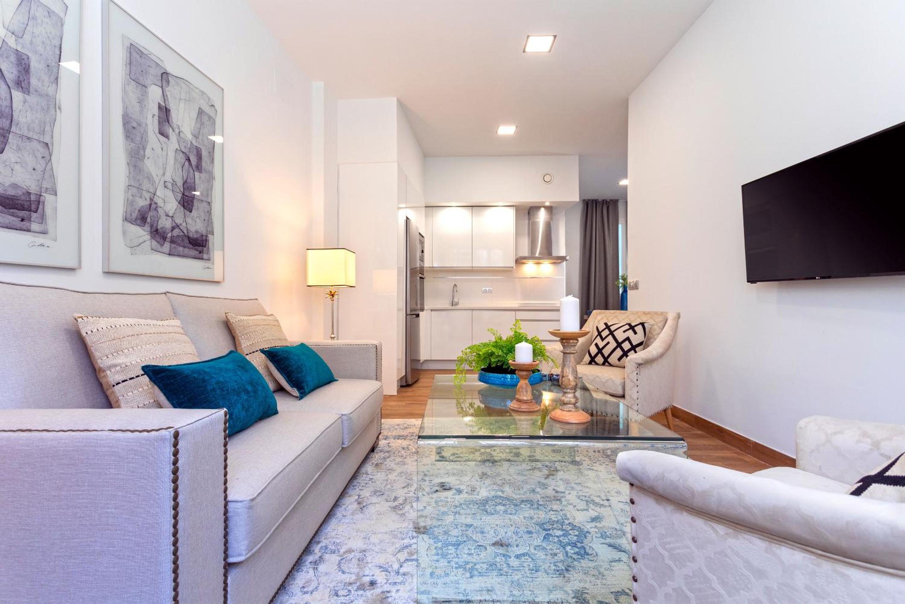 Apartamento de un dormitorio sin terraza