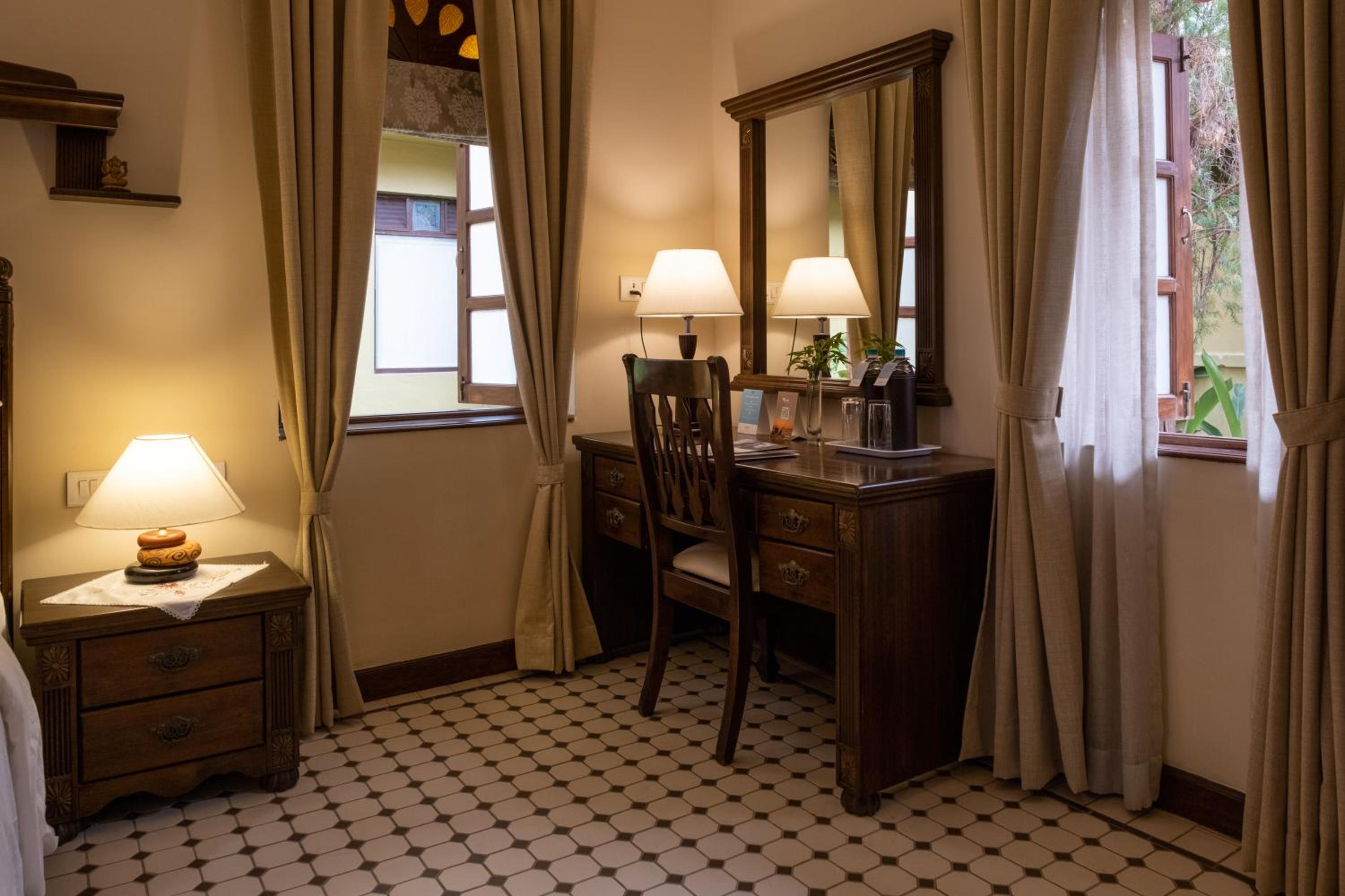 Villa Twin Room with Garden View - 2 pint beer per night, 20% off on F&B and SPA - INR 500 Credit on Drinks at Panni Pourri (Minimum spend INR 3K)