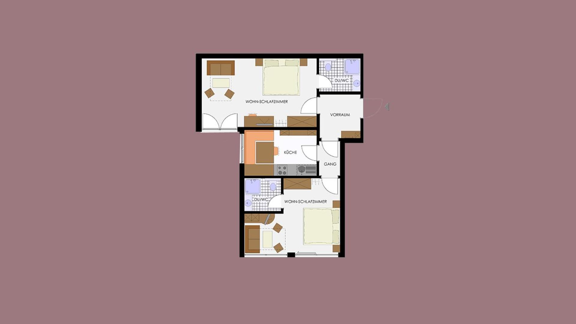 Apartment (4 Adults)