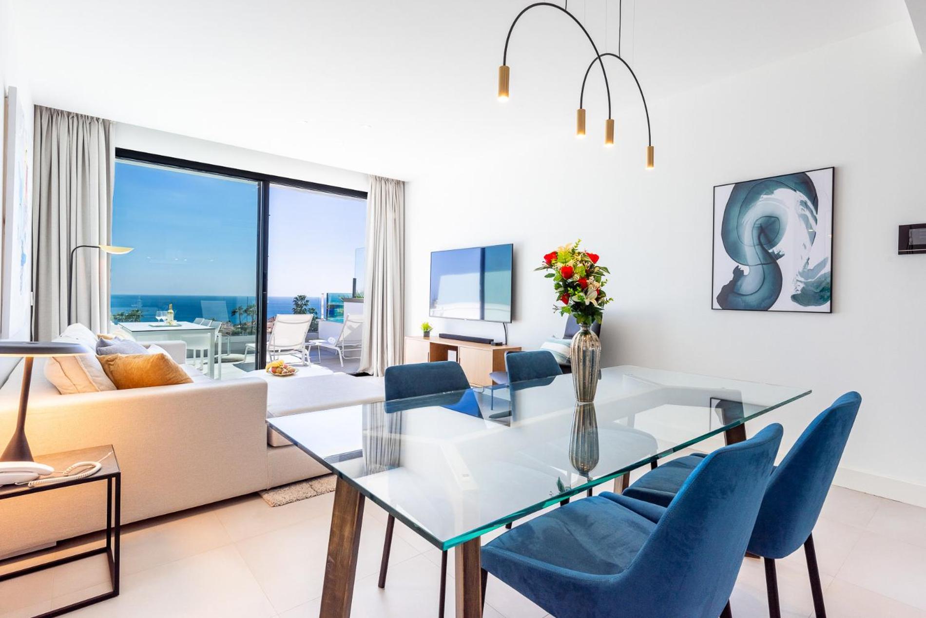 Apartamento con vista al mar