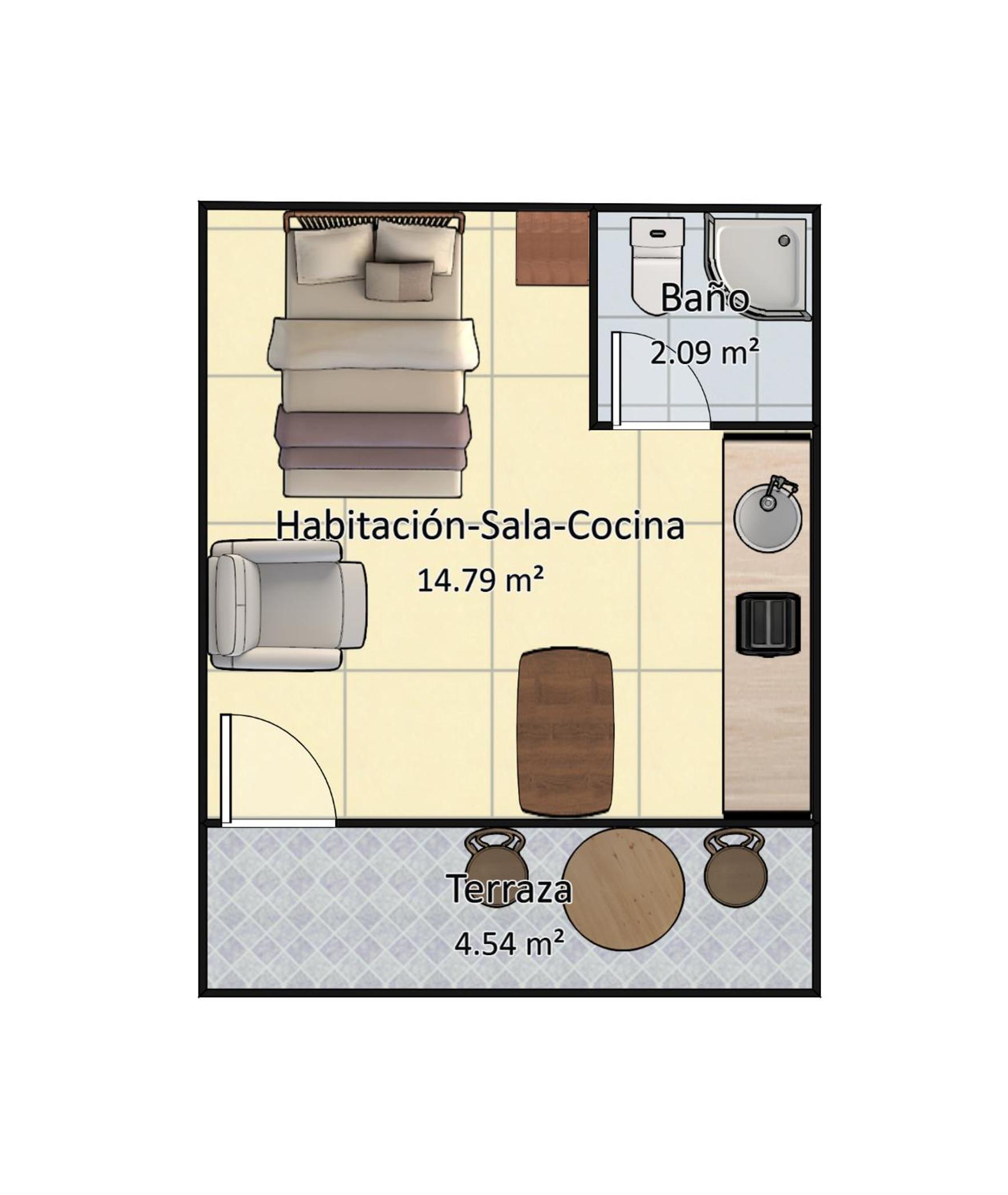 Bungalow Studio(2 Adults+ 1 Child) photo 3