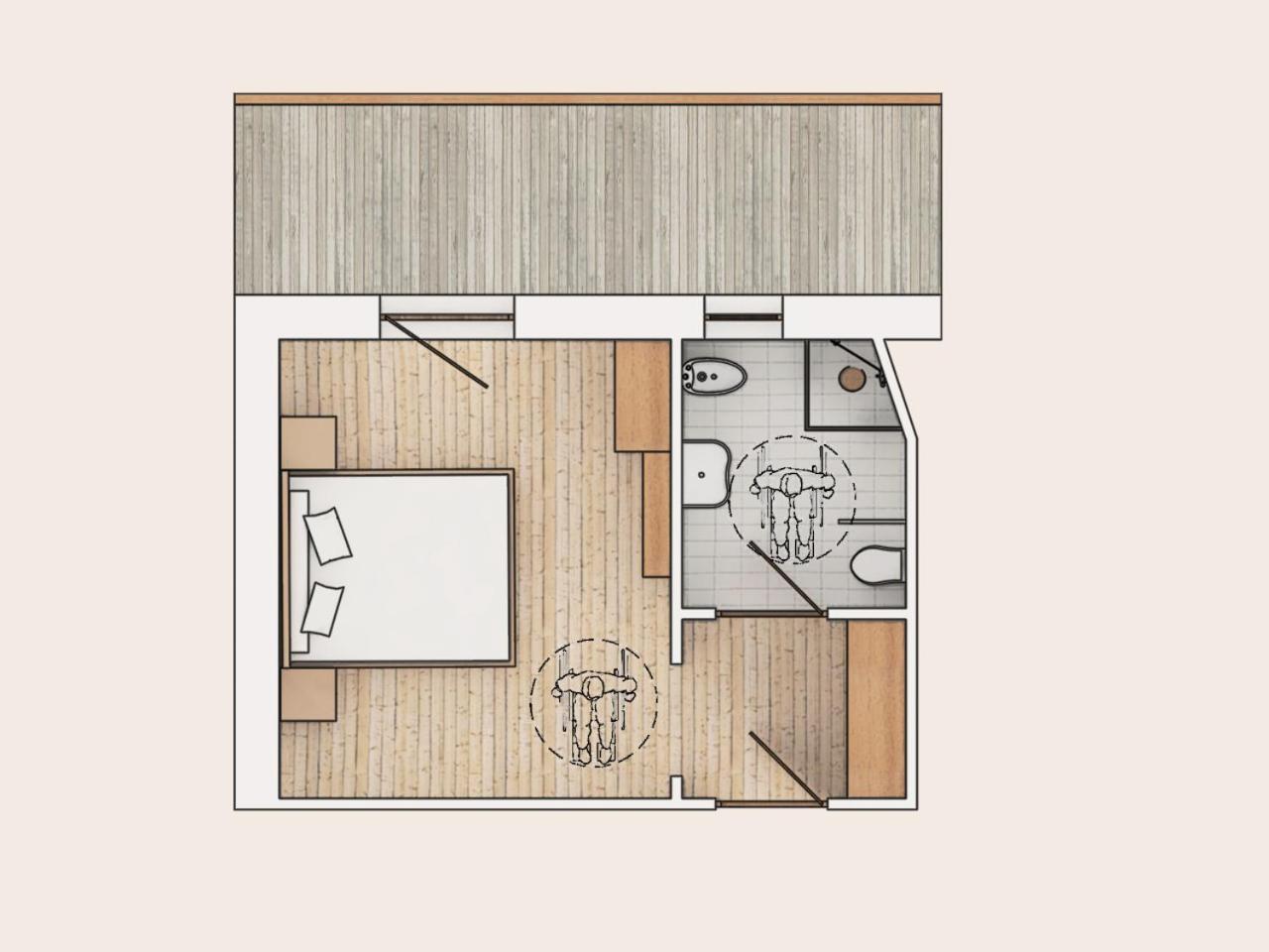 Standard Double Room with Balcony - Photo 4