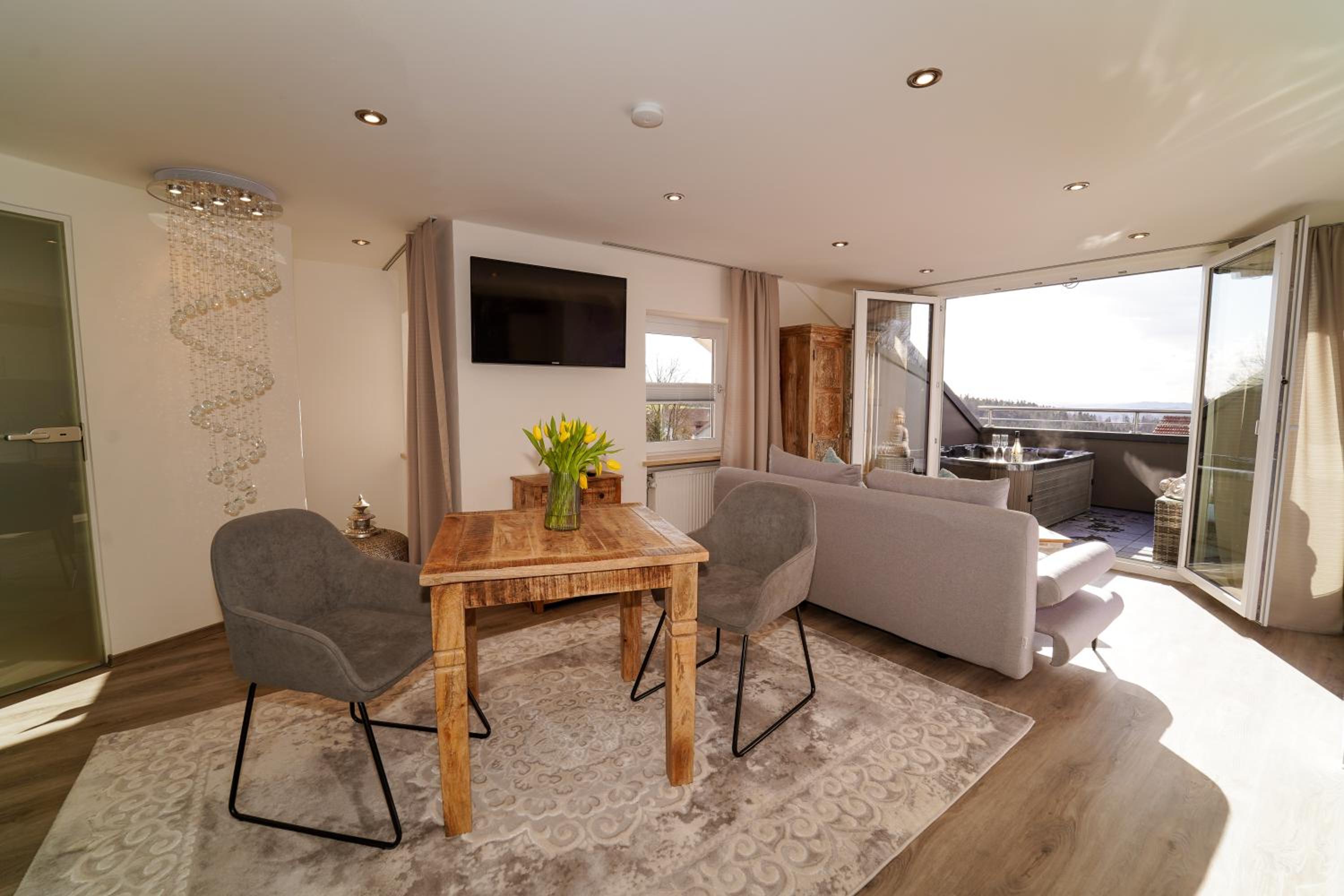 Loft with Terrace and Pool  photo 2