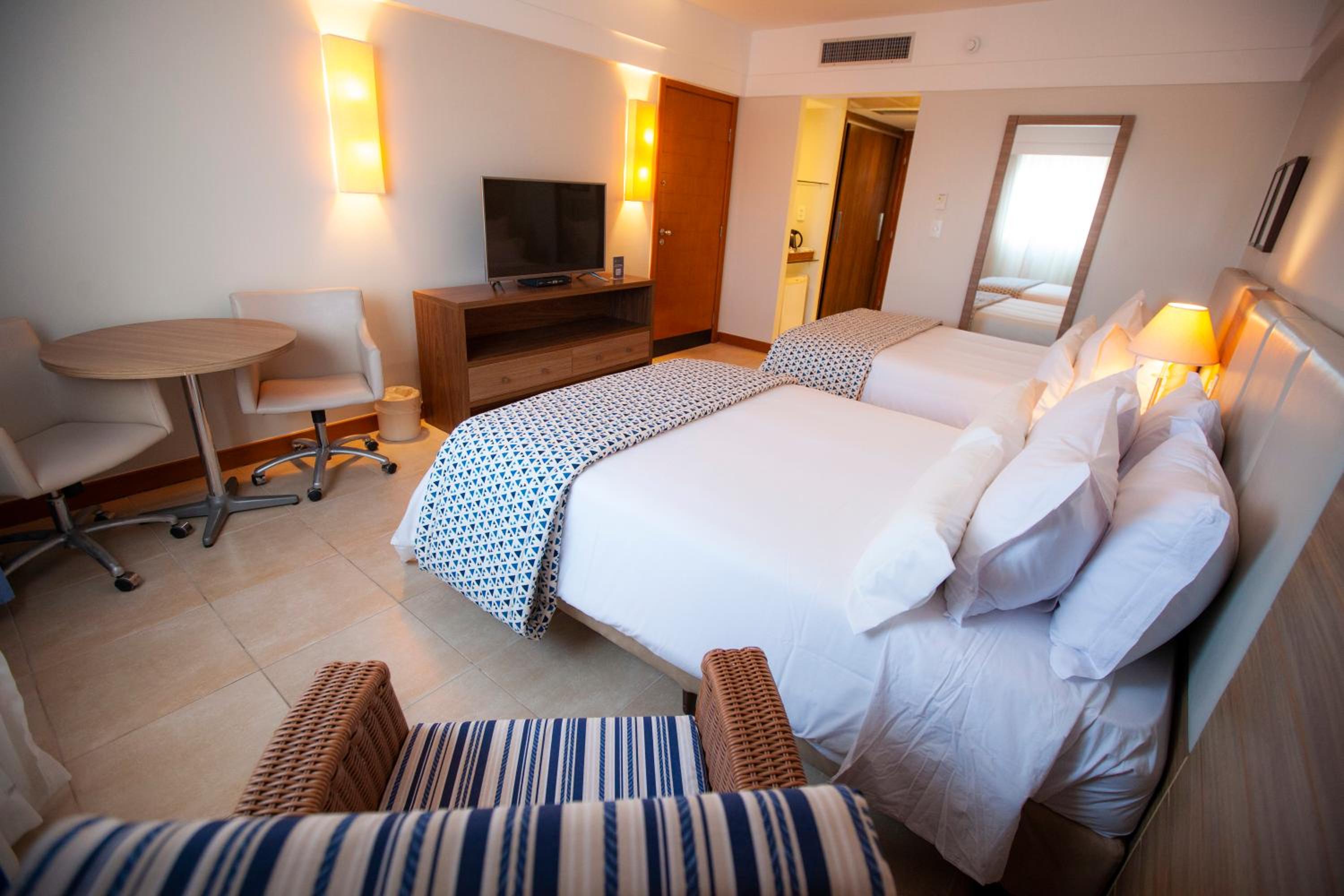 Superior Room with Two Double Beds and City View