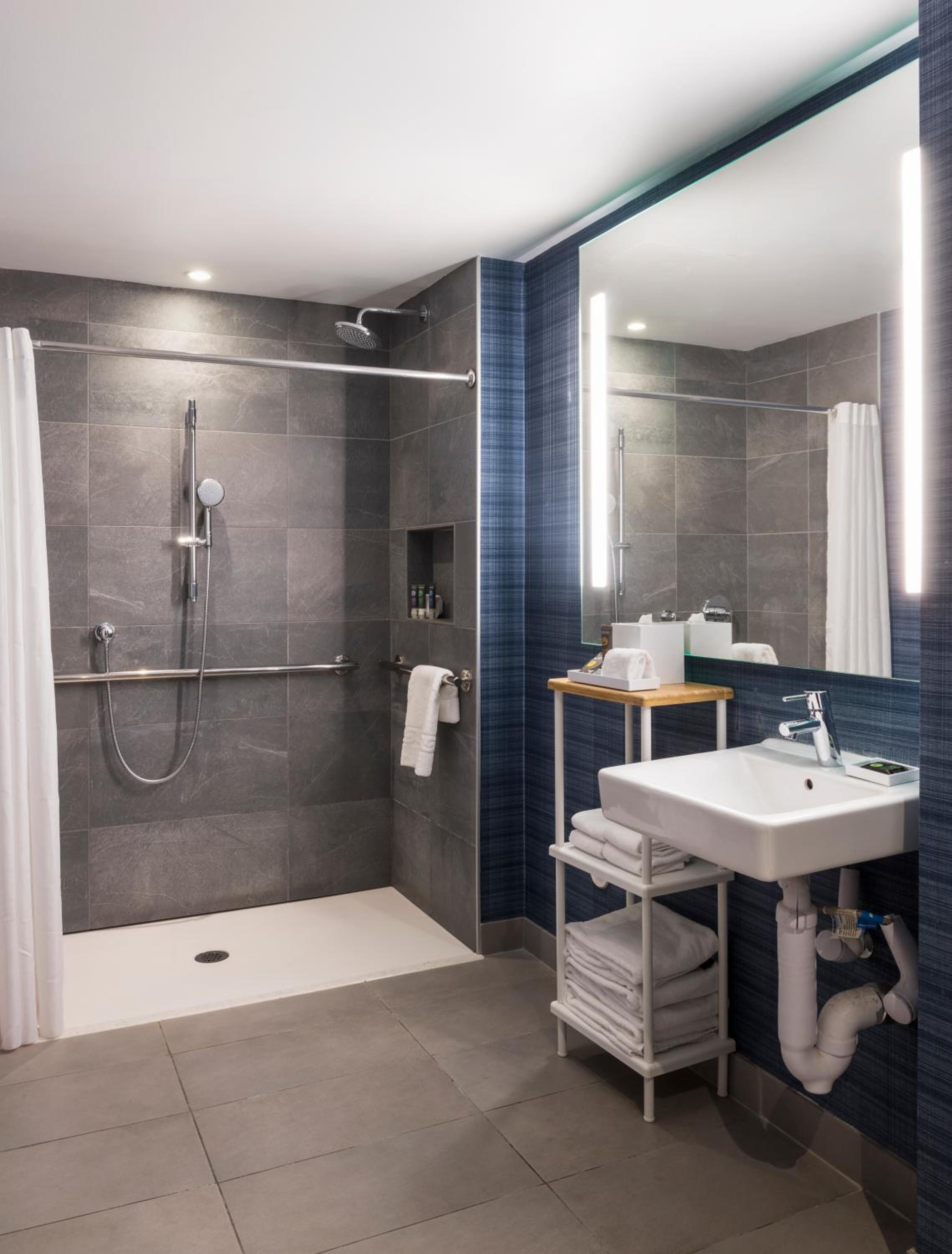 Superior Queen Room with Two Queen Beds and Roll-In Shower - City and Park View/Mobility Accessible