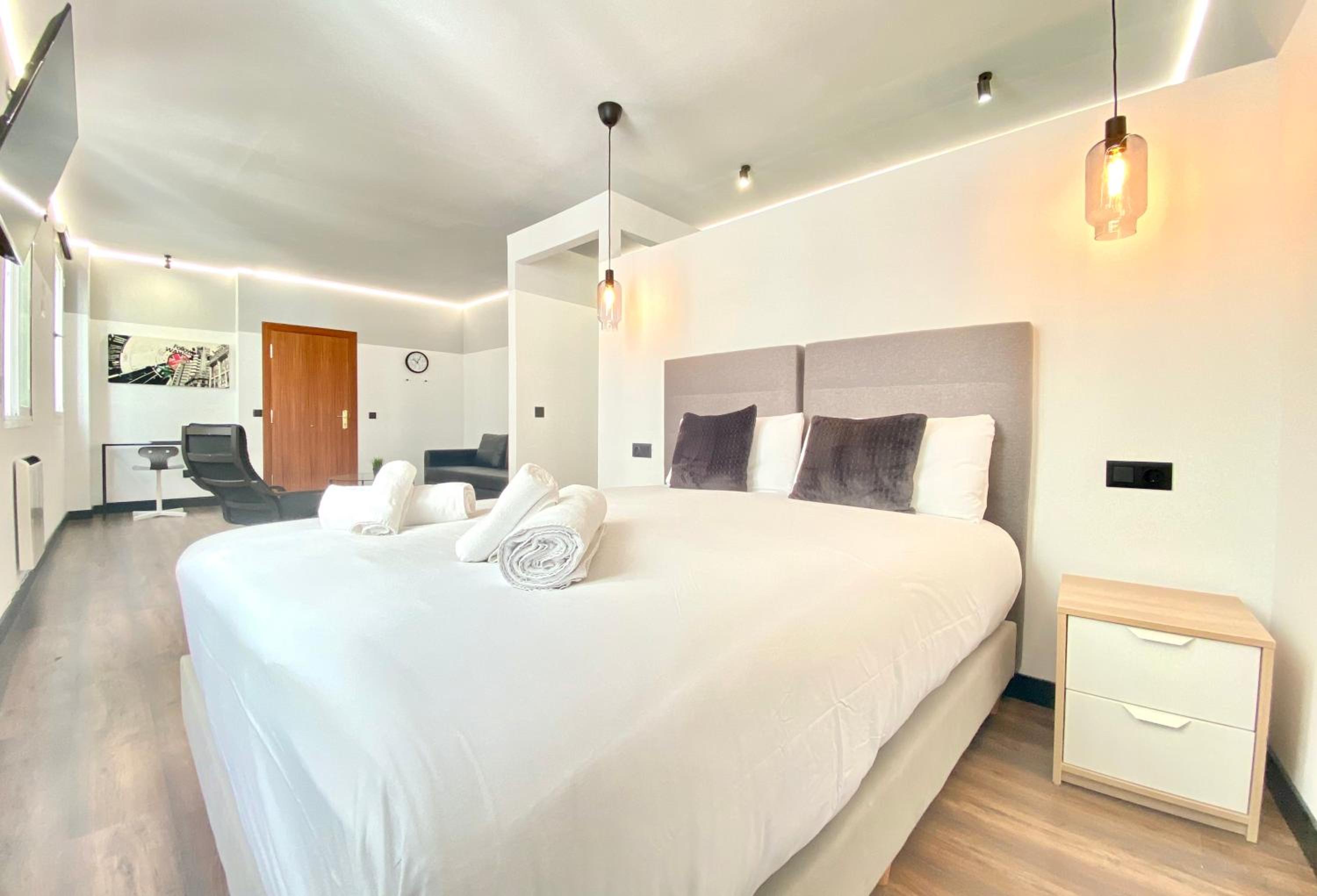 Quadruple Room With Double Bed And Sofa Bed (No Street View) photo 1