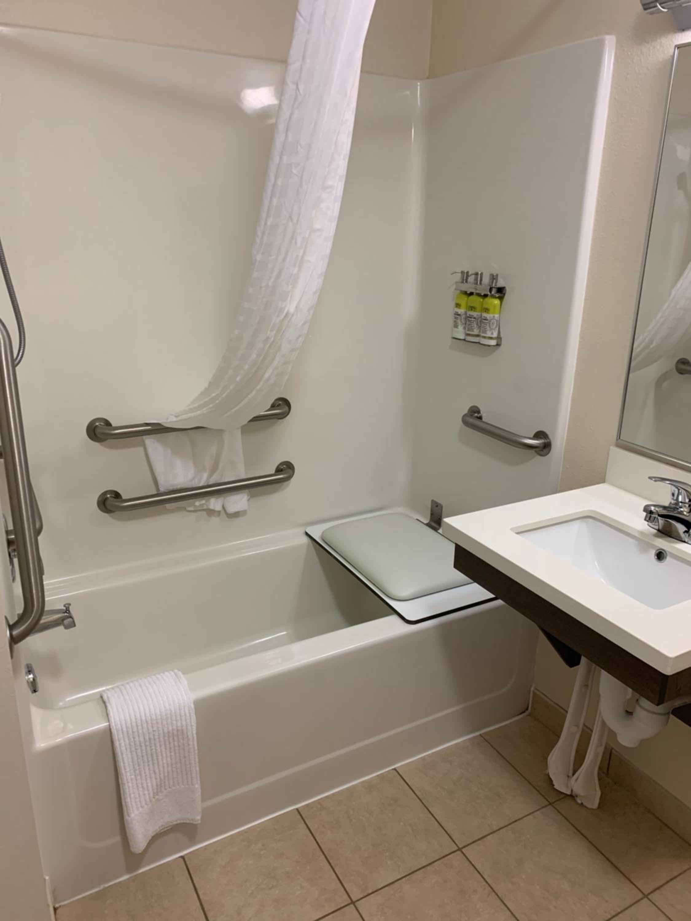 Queen Studio Suite with Bath Tub - Mobility Accessible - Non-Smoking - Photo 7