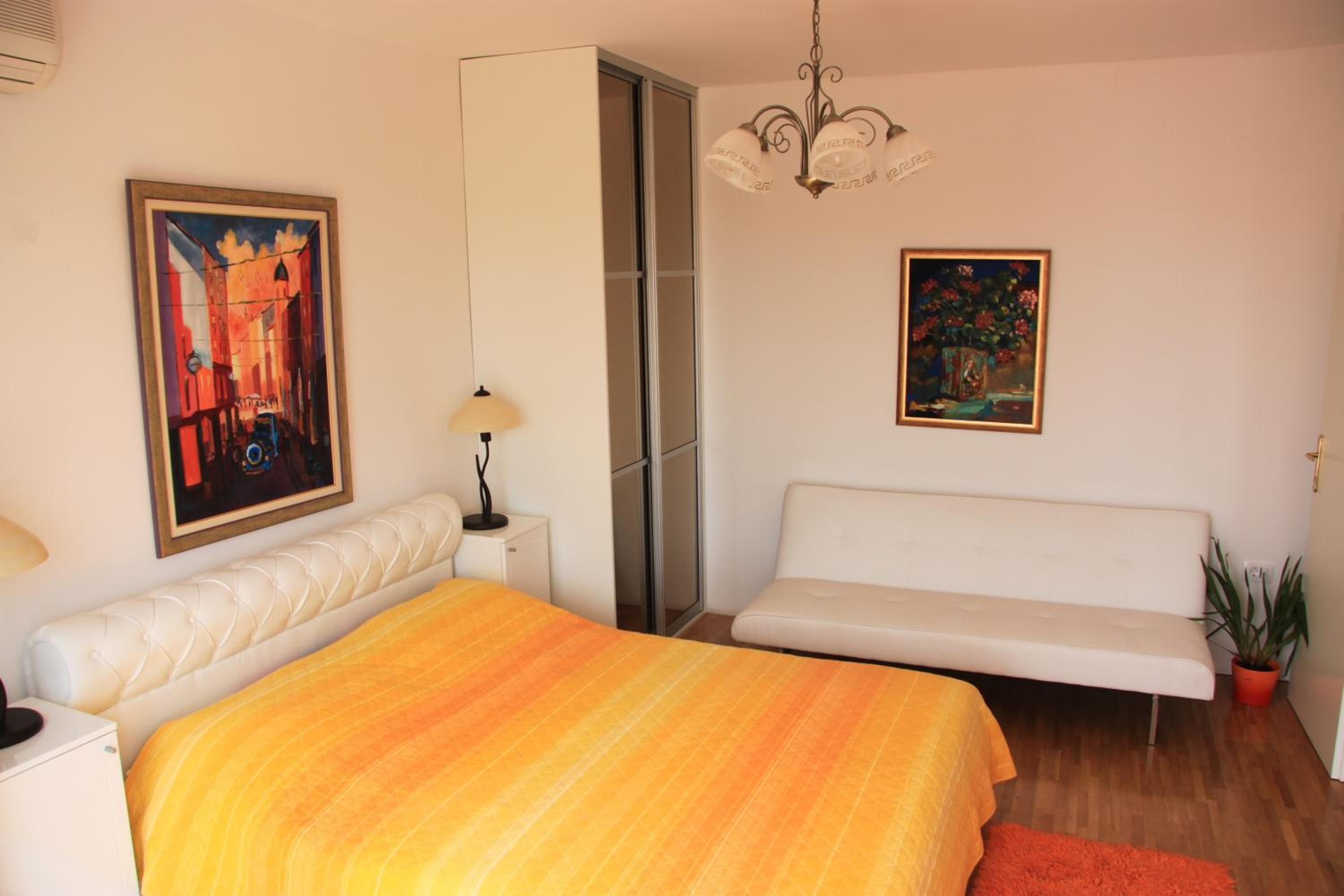 One-Bedroom Apartment with Balcony and Sea View
