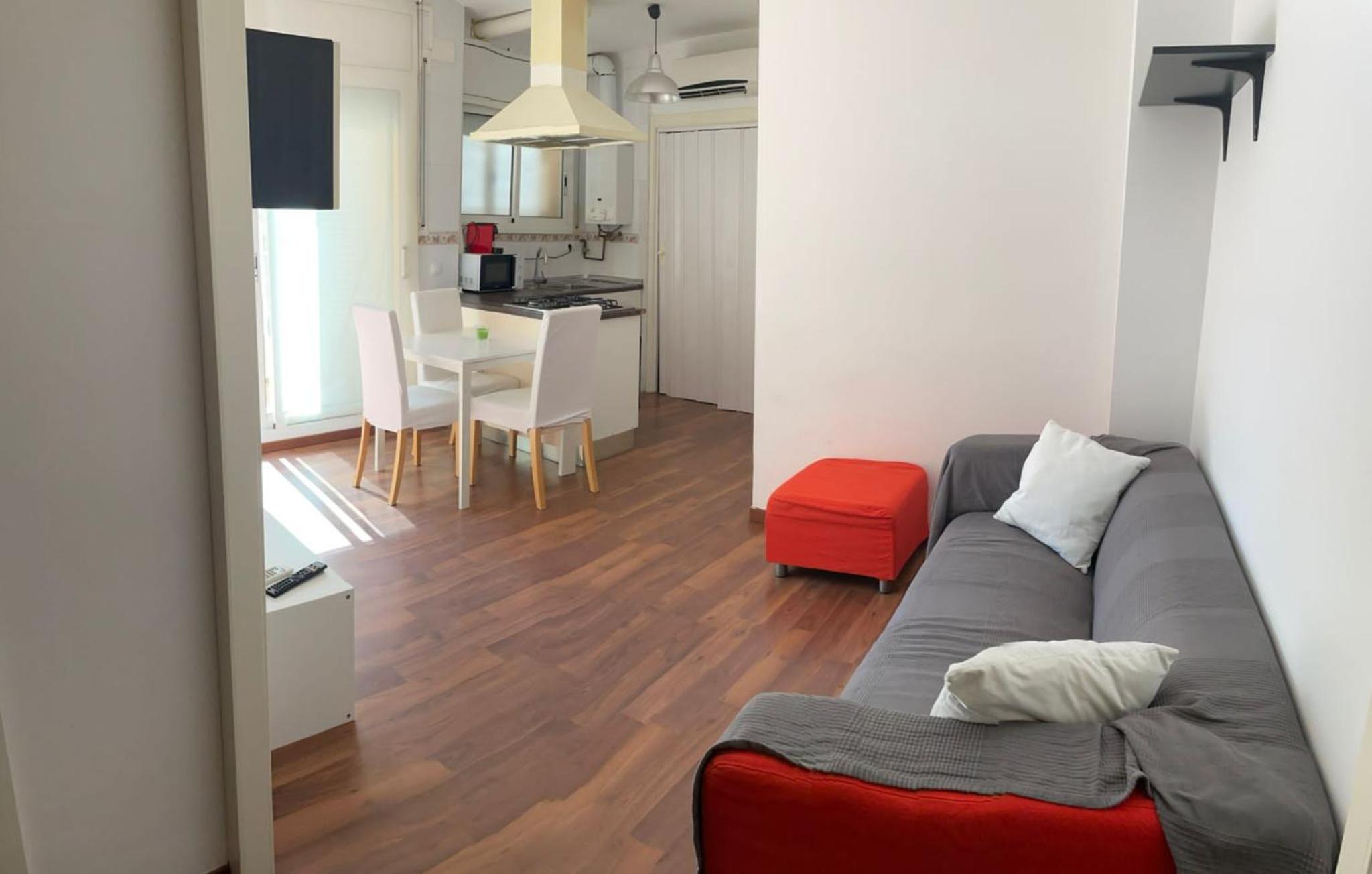 Apartamento de dos habitaciones