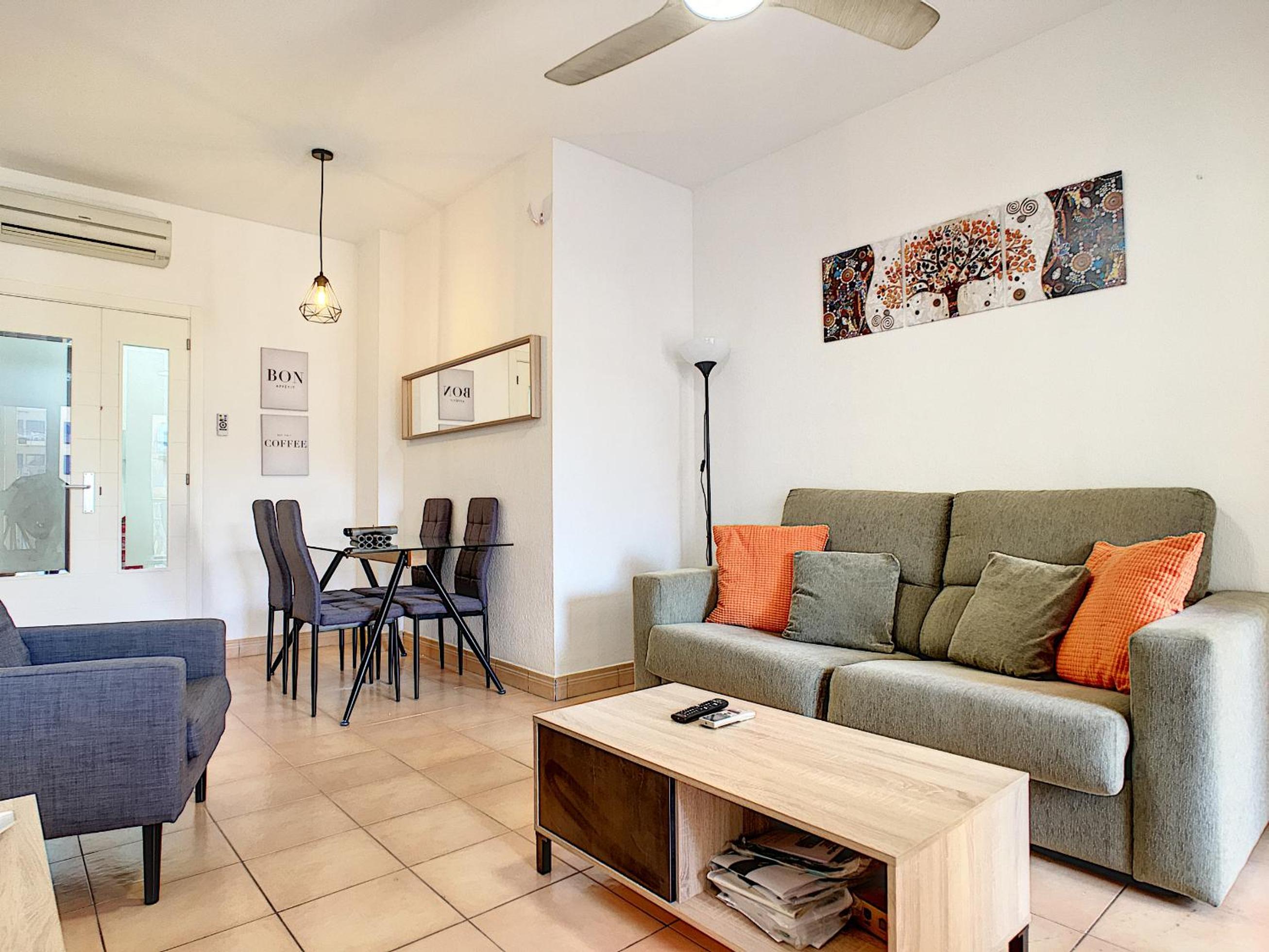 Apartamento con vista al mar