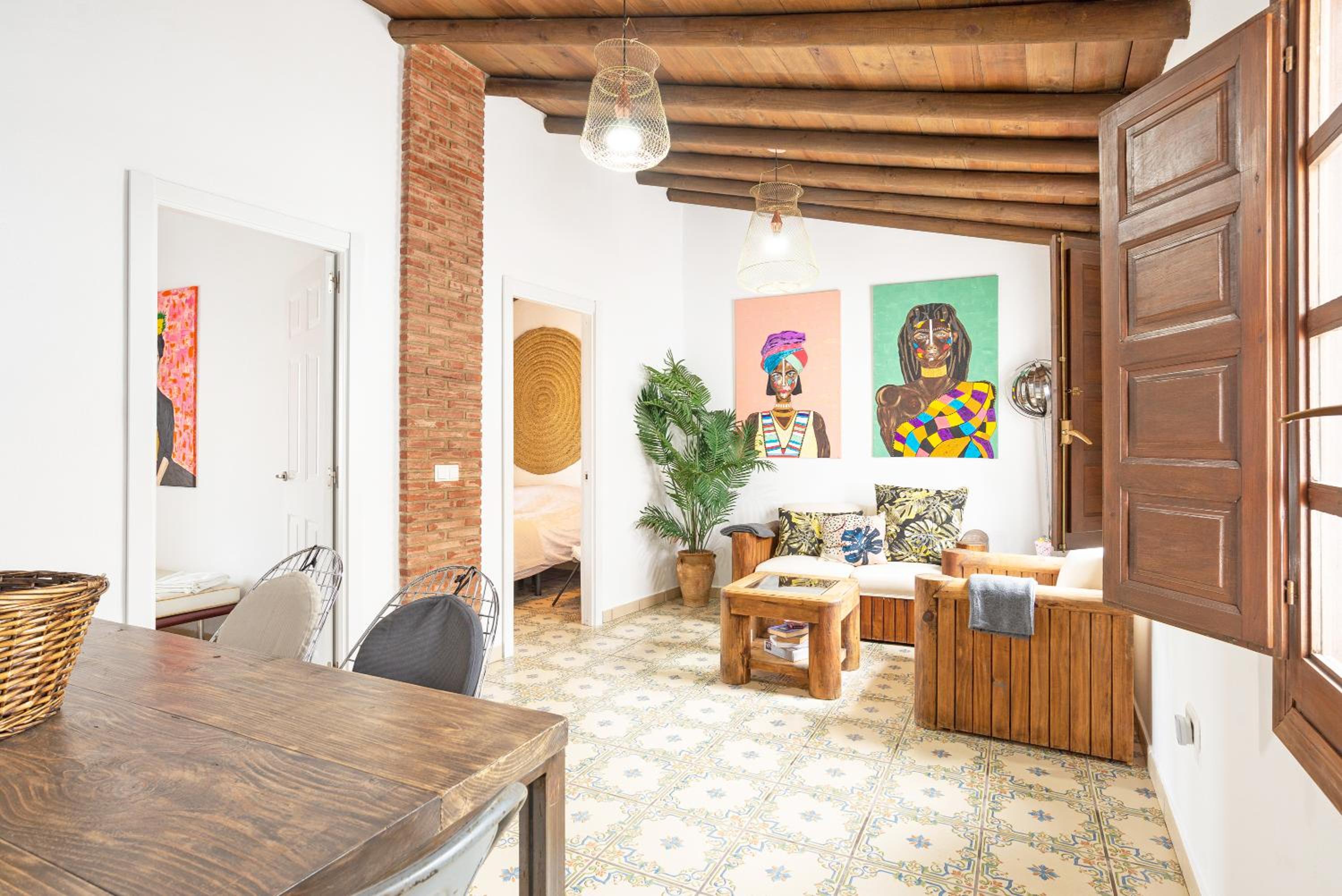 Apartamento de dos habitaciones