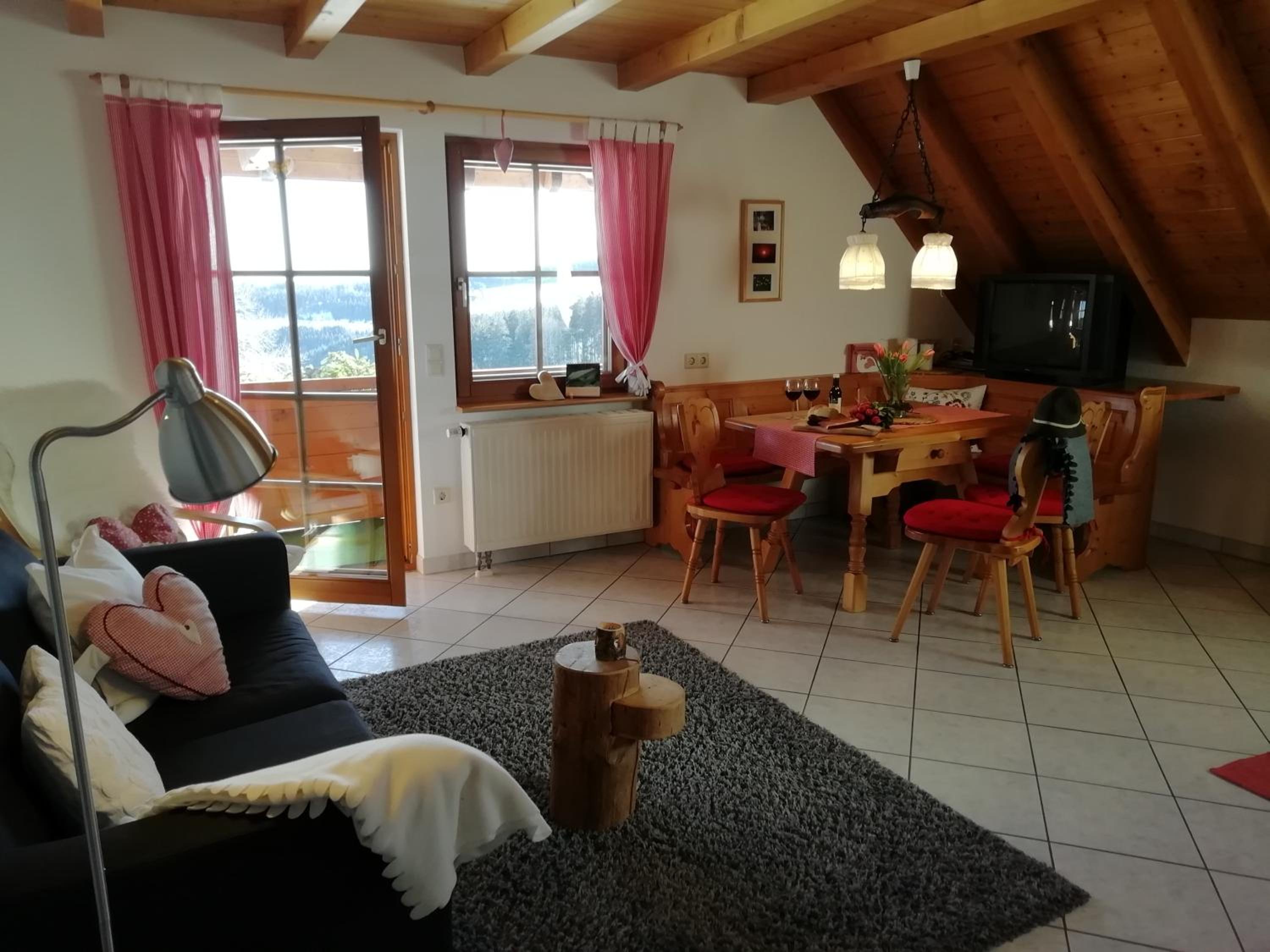 Two-Bedroom Deluxe Apartment with Garden View