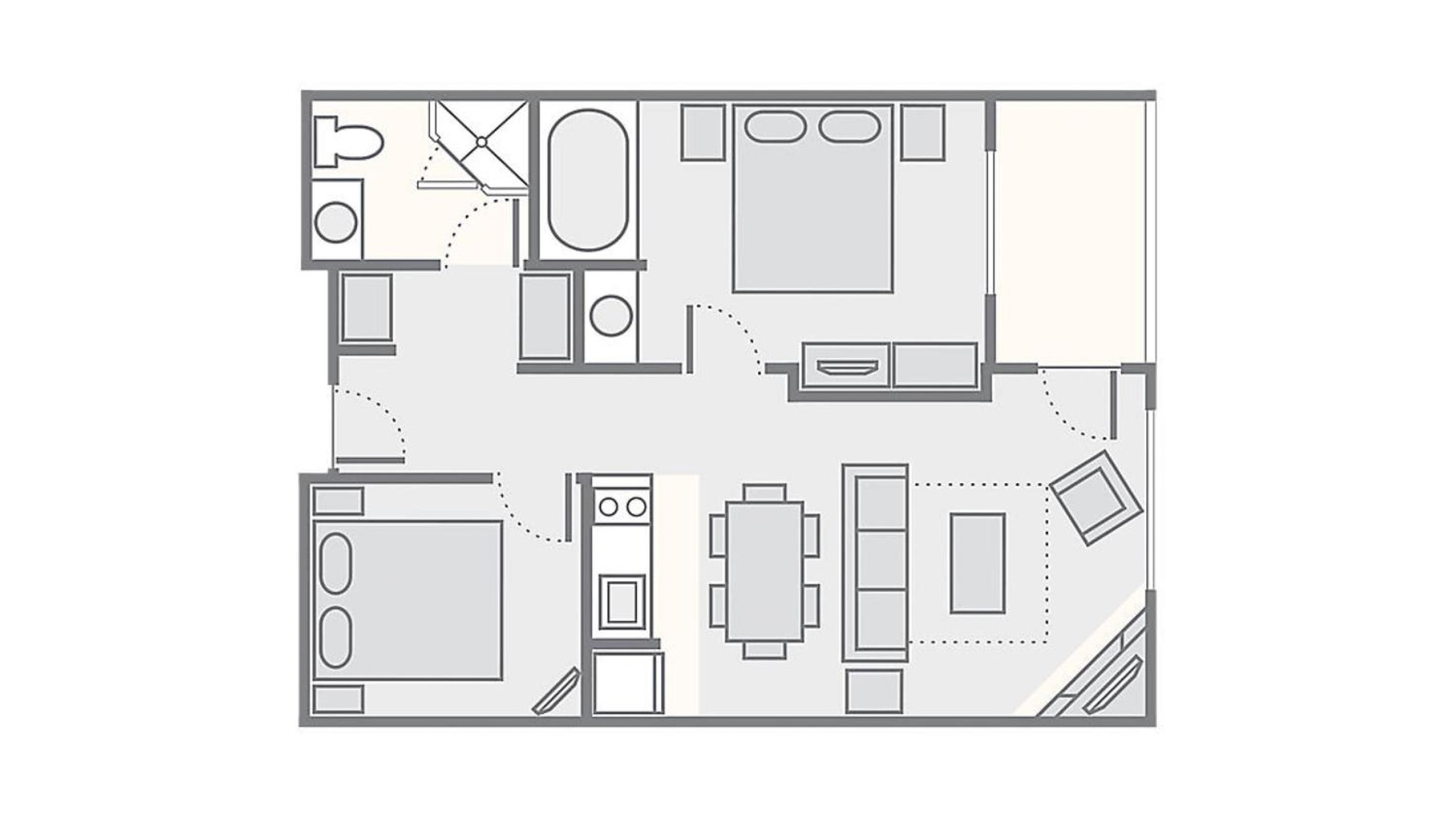 Two-Bedroom Suite photo 2